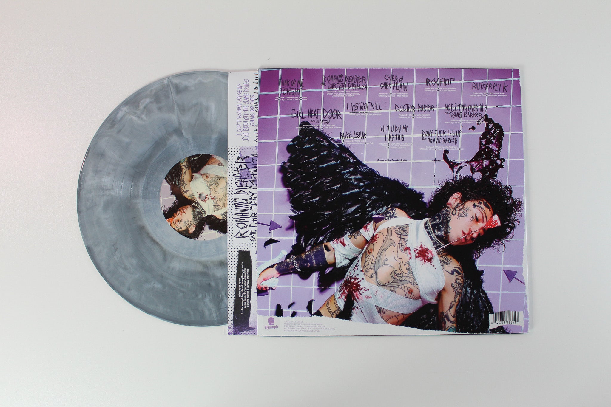 Lil Lotus - ERRØR BØY on Epitaph - Black & White Explosion Colored Vinyl