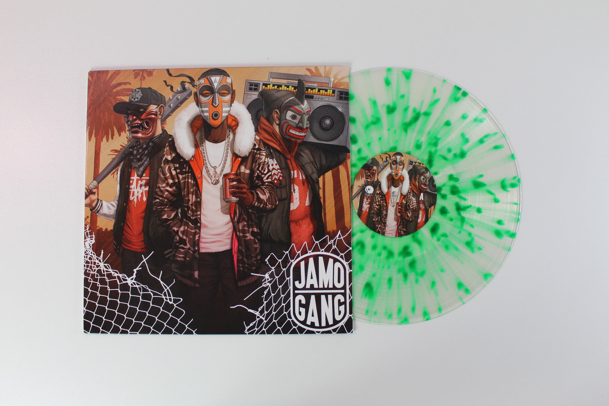 Jamo Gang - Jamo Gang on Blackhouse Records - Clear / Green Splatter
