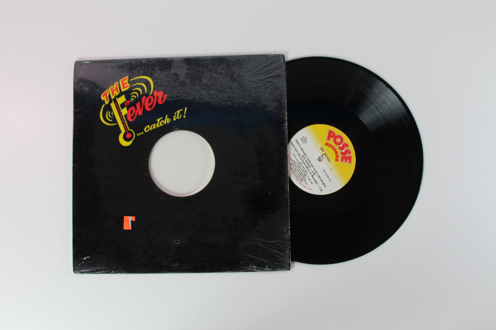Mr. Magic - Magic's Message (There Has To Be A Better Way) on Posse Records - 12" Single