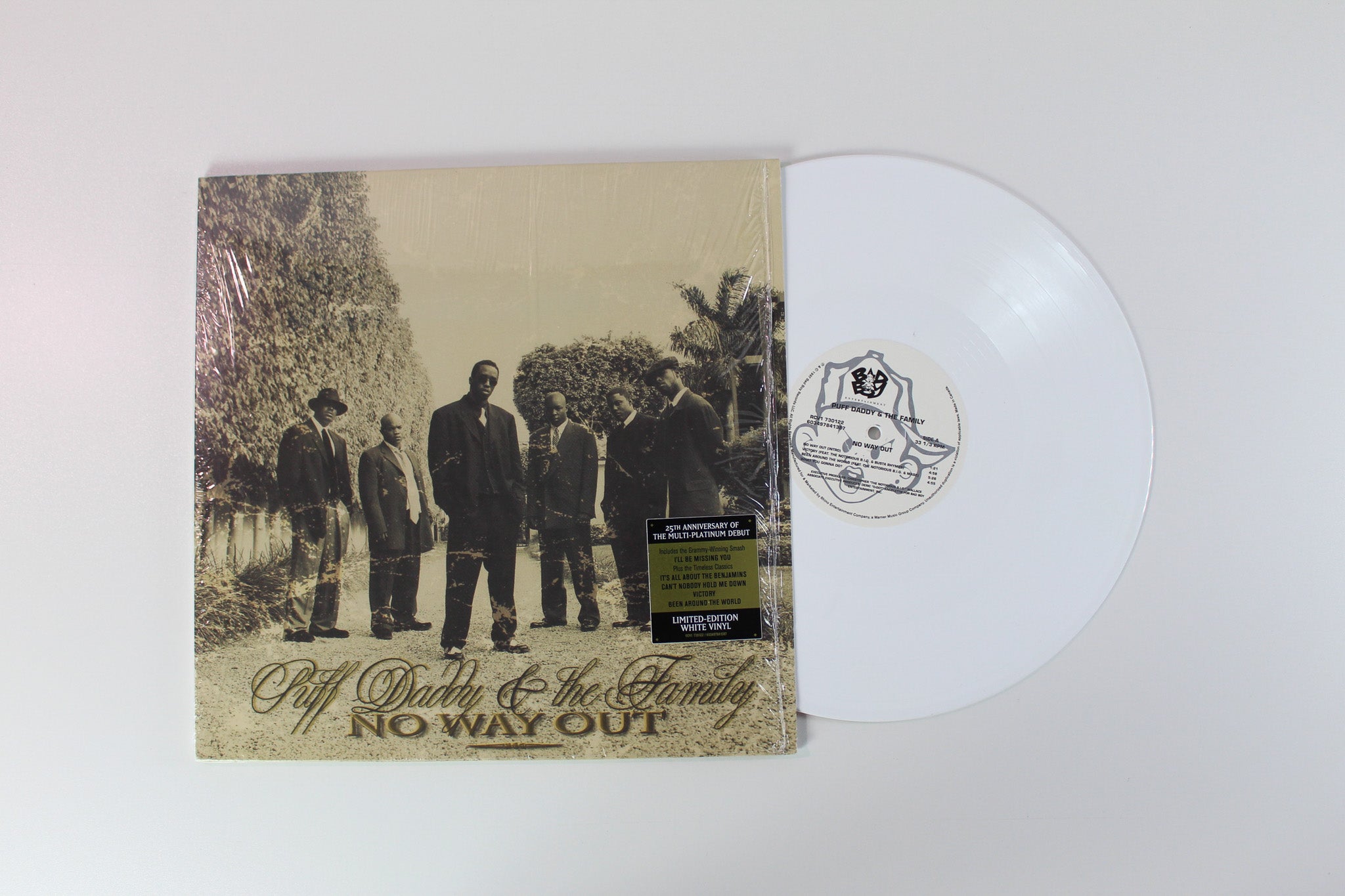 Puff Daddy & The Family - No Way Out on Bad Boy Records - White Vinyl