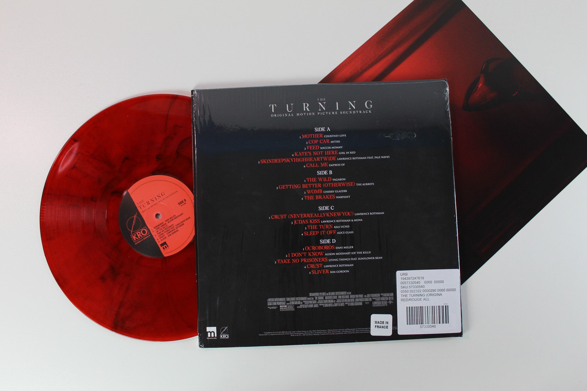Various - The Turning (Original Motion Picture Soundtrack) on Masterworks - Red Marble Vinyl