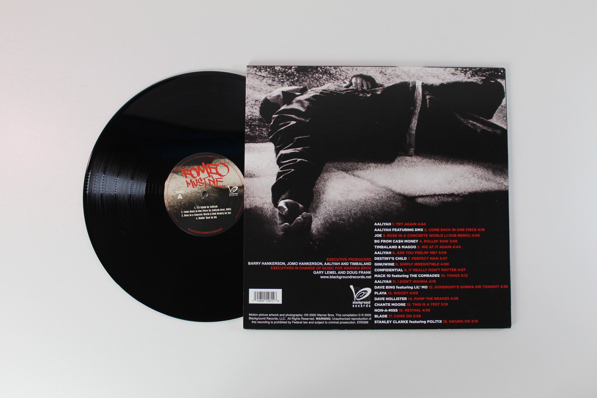 Various - Romeo Must Die (The Album) on Blackground Records