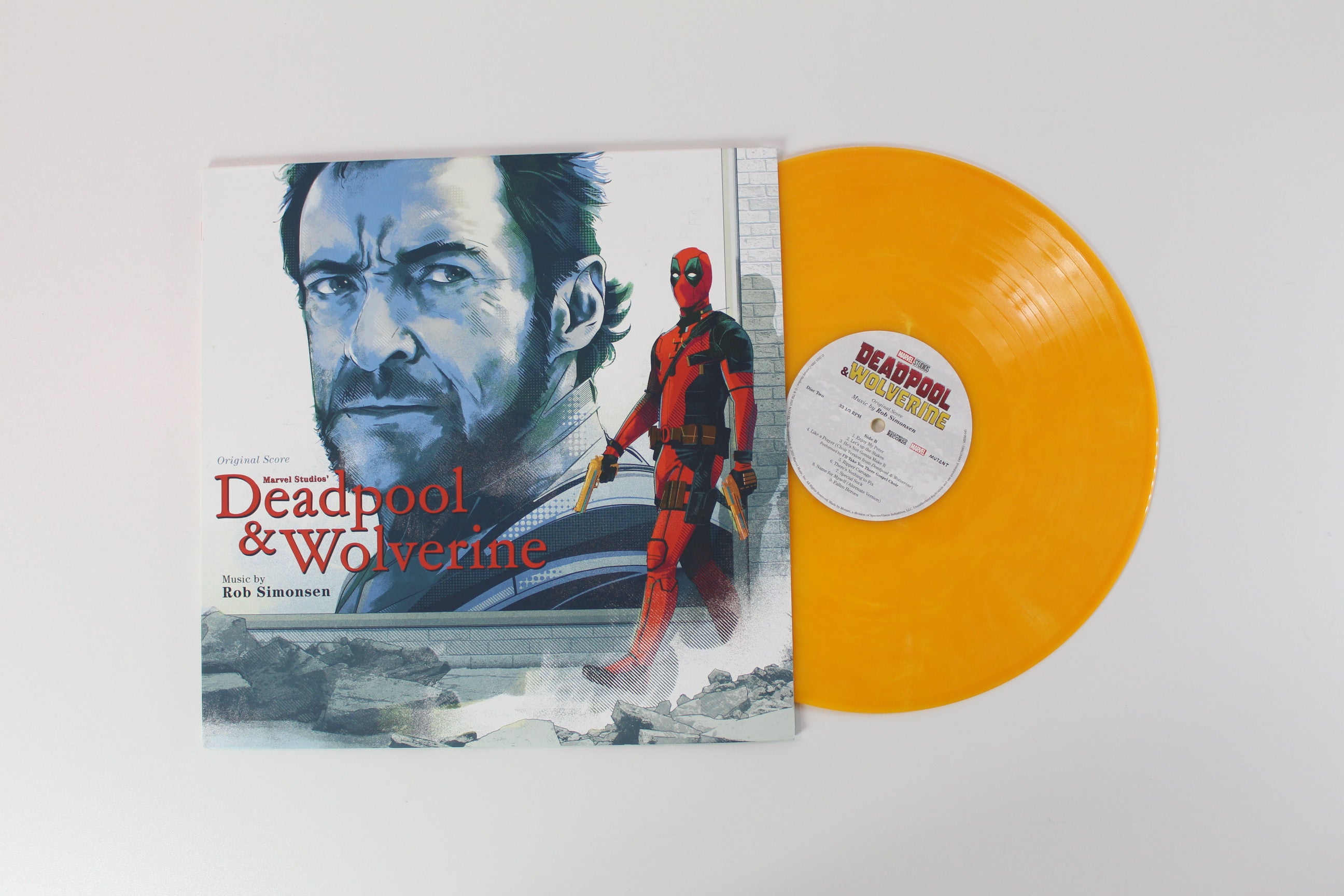 Rob Simonsen - Deadpool & Wolverine (Original Score) on Hollywood Marvel Eco Color Vinyl