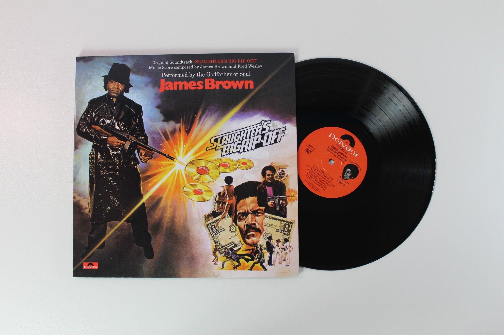 James Brown - Slaughter's Big Rip-Off on Polydor / UMe