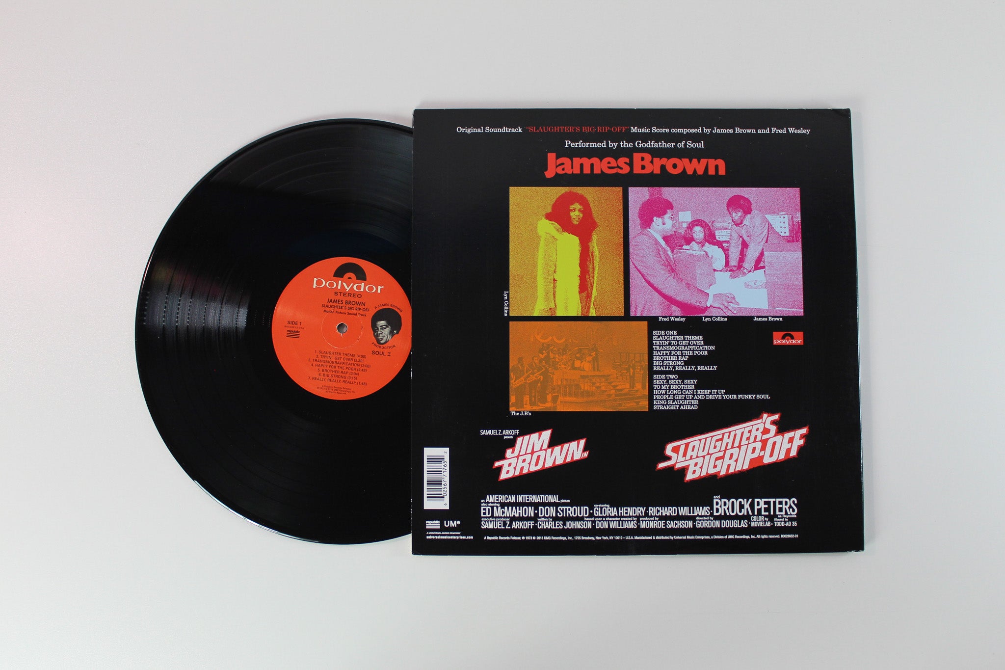 James Brown - Slaughter's Big Rip-Off on Polydor / UMe
