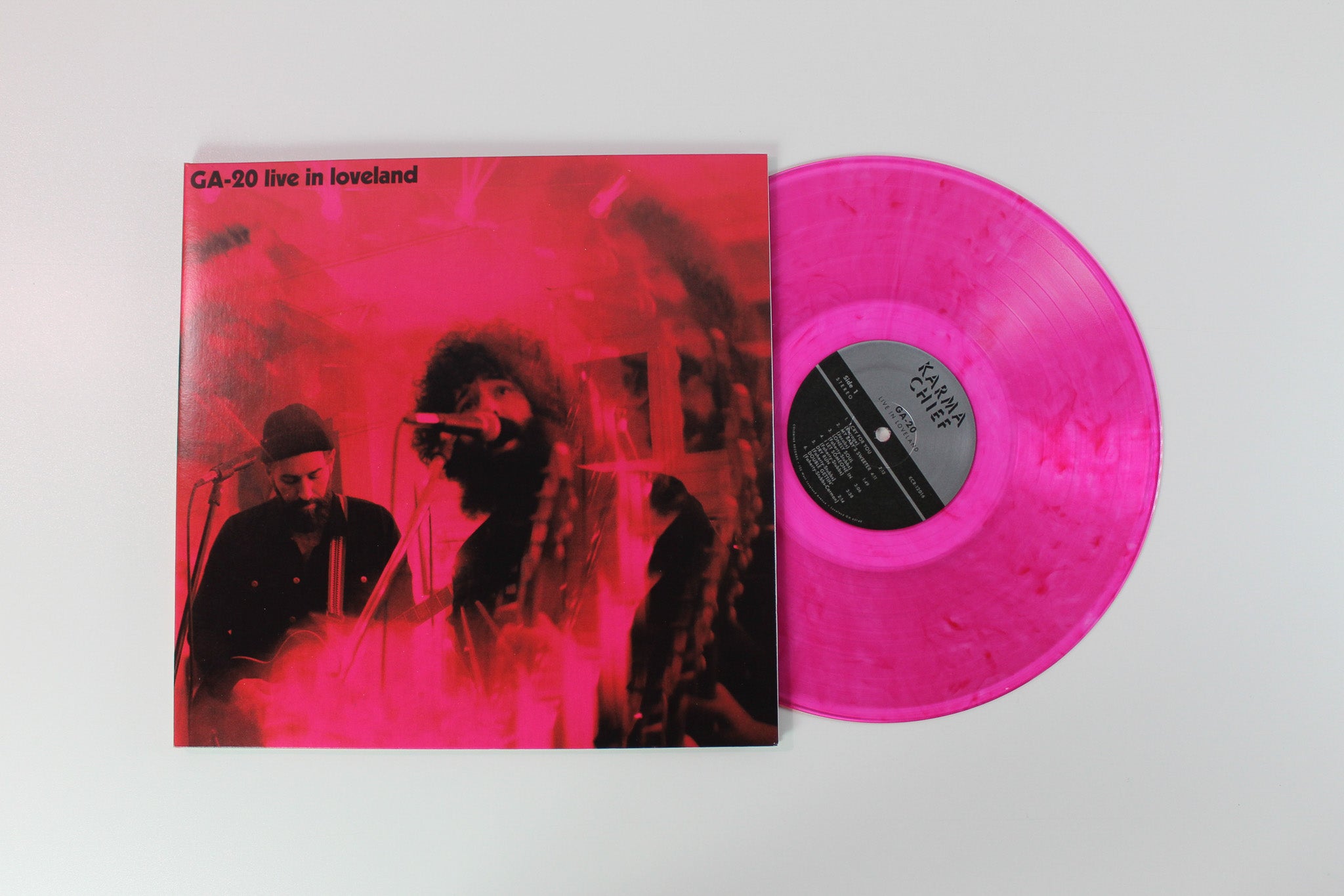 GA-20 - Live In Loveland on Karma Chief Records - Pink Vinyl