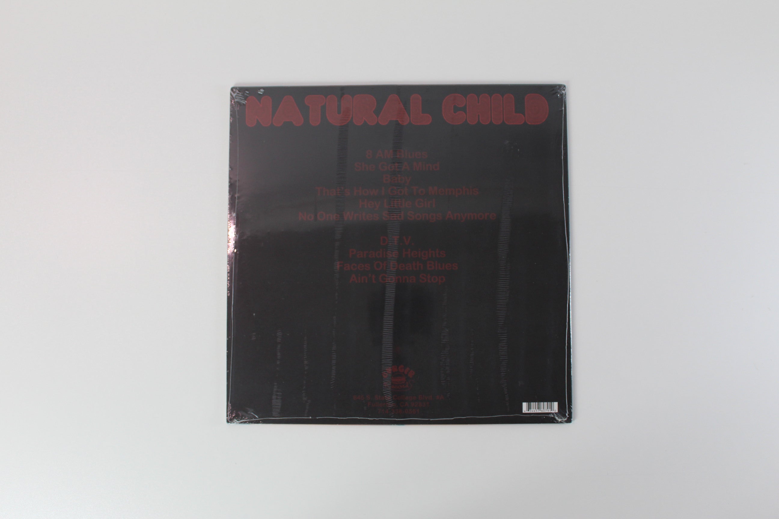 Natural Child - For The Love Of The Game on Burger Records Ltd Reissue Sealed
