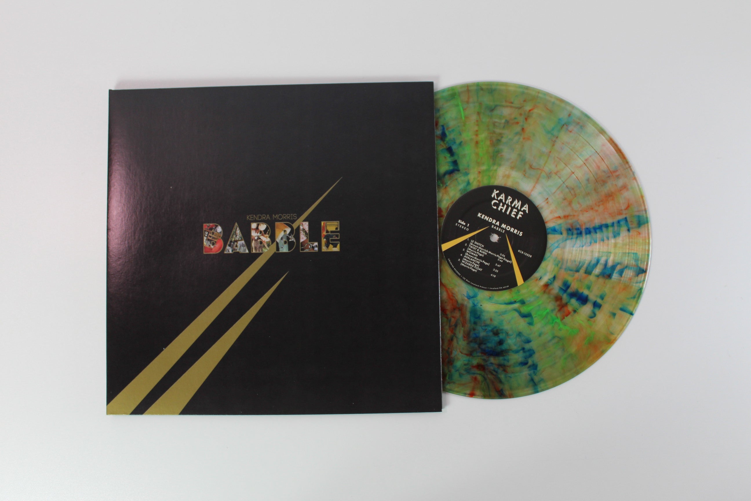 Kendra Morris - Babble on Karma Chief Ltd Freak Swirl Vinyl