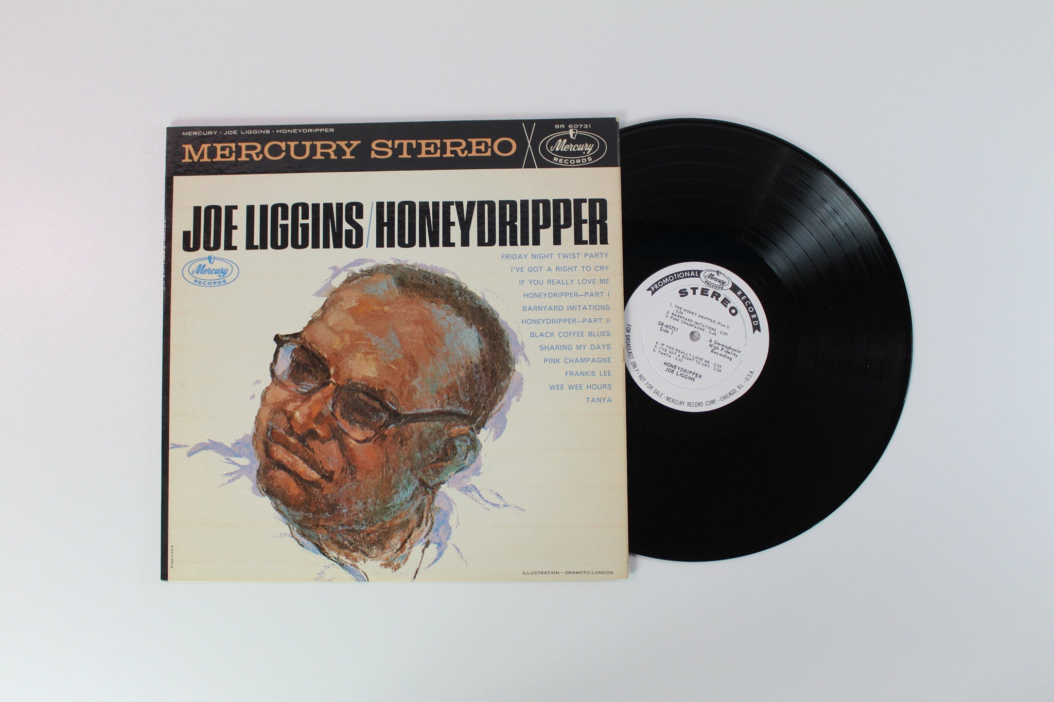 Joe Liggins - Honeydripper on Mercury - Stereo Promo