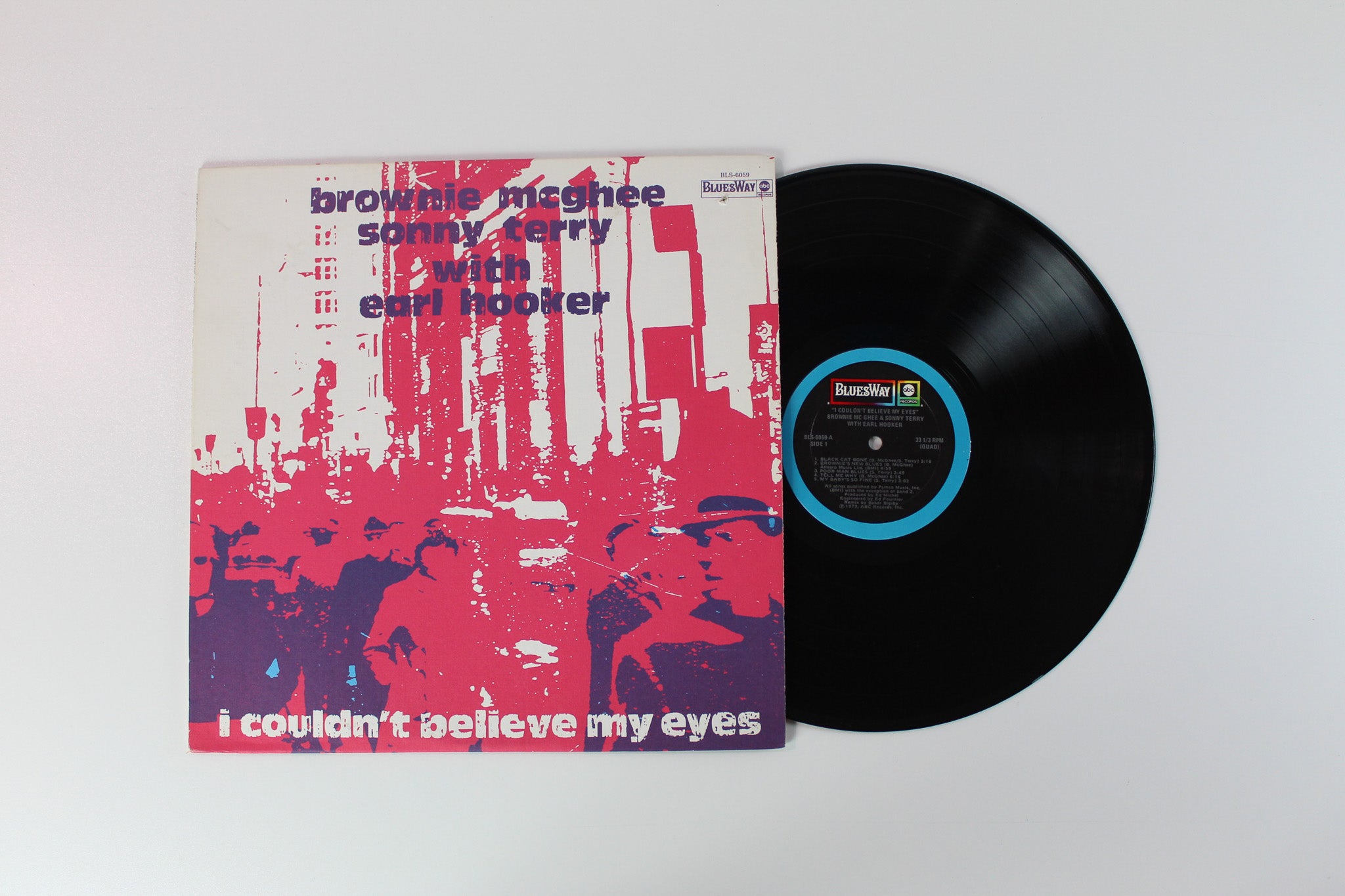 Brownie McGhee - I Couldn't Believe My Eyes on Bluesway - Quadraphonic