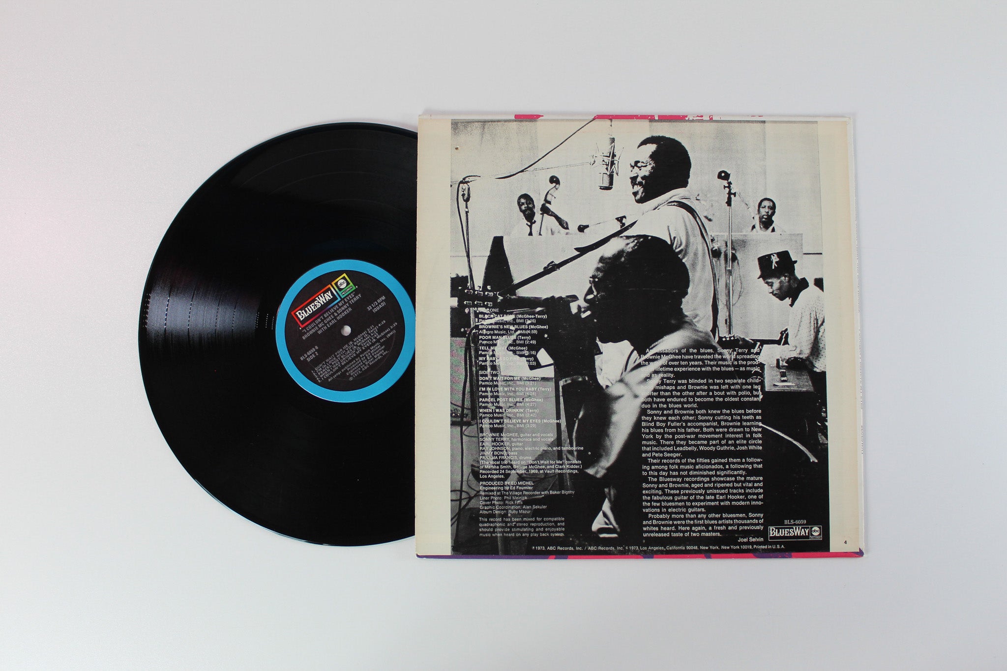 Brownie McGhee - I Couldn't Believe My Eyes on Bluesway - Quadraphonic