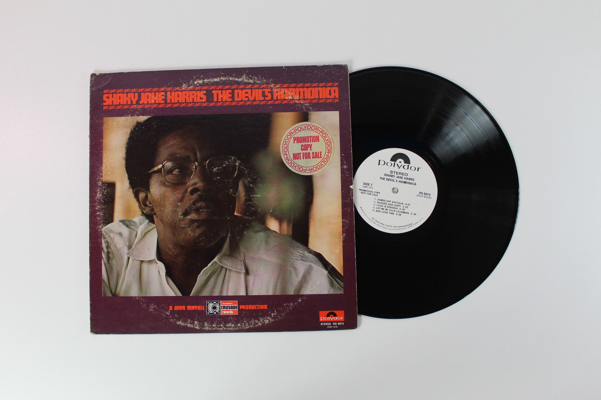 Shakey Jake - The Devil's Harmonica on Polydor - Promo