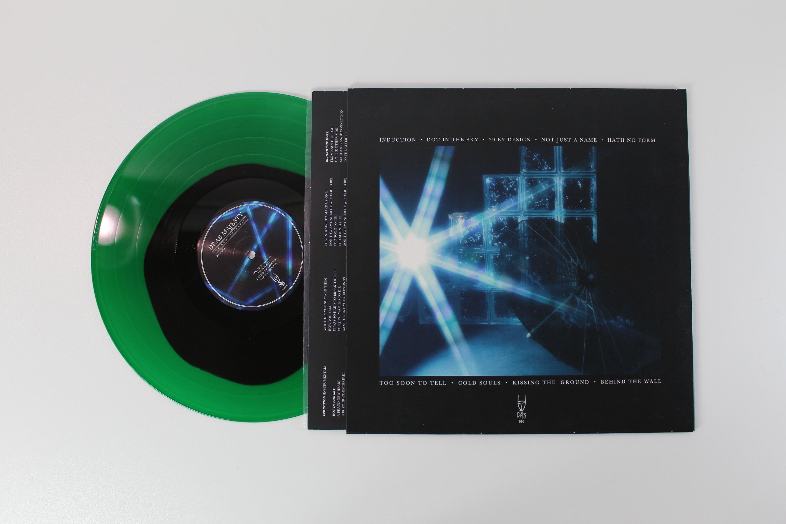 Drab Majesty - The Demonstration on Dais Ltd Black in Green Vinyl Reissue