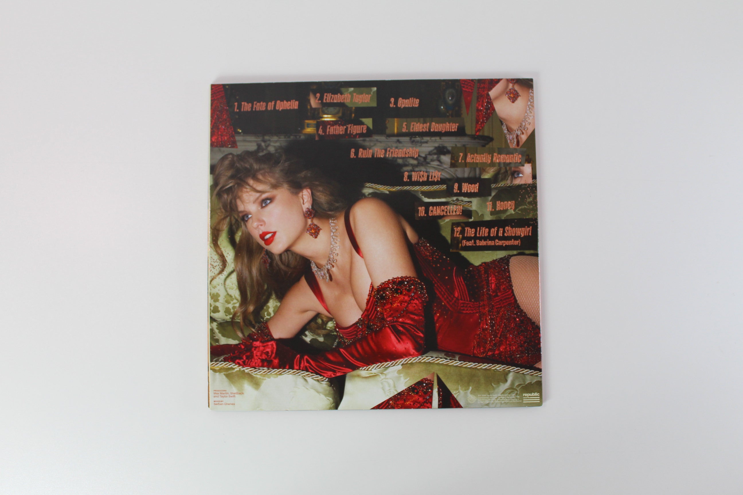 Taylor Swift - The Life Of A Showgirl on Republic Tiny Bubbles In Champagne Edition