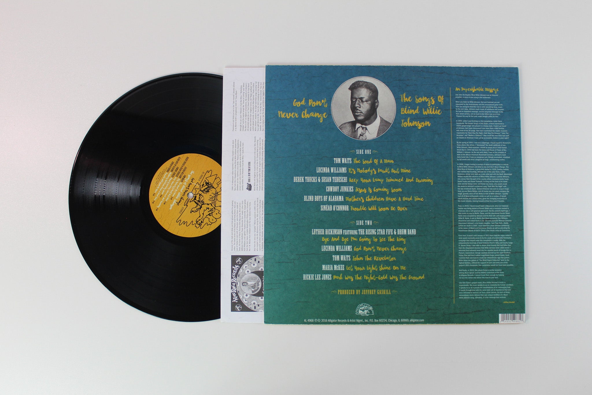 Various - God Don't Never Change (The Songs Of Blind Willie Johnson) on Alligator Records
