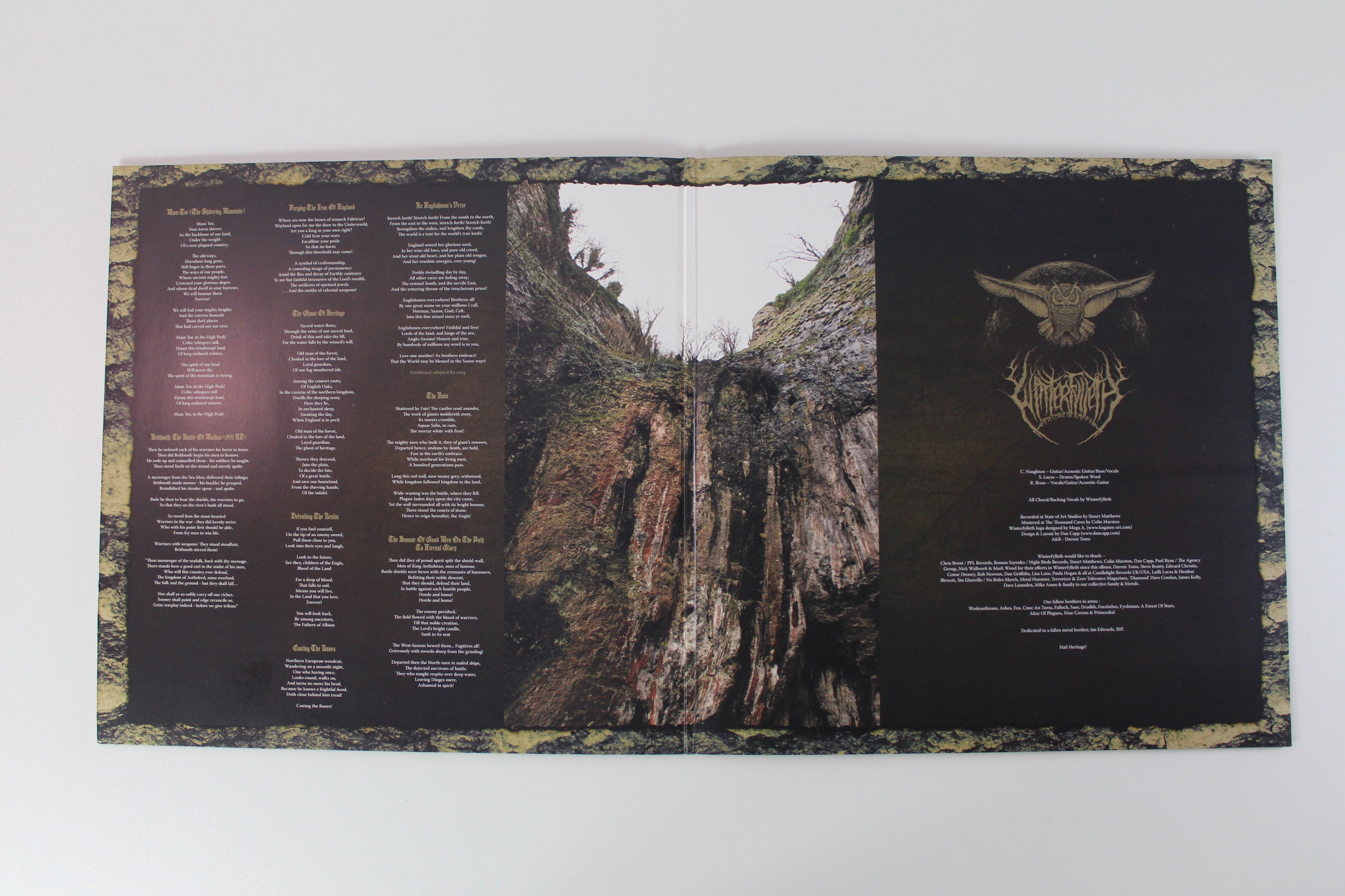 Winterfylleth - The Ghost Of Heritage on Back on Black Ltd Clear Vinyl Reissue