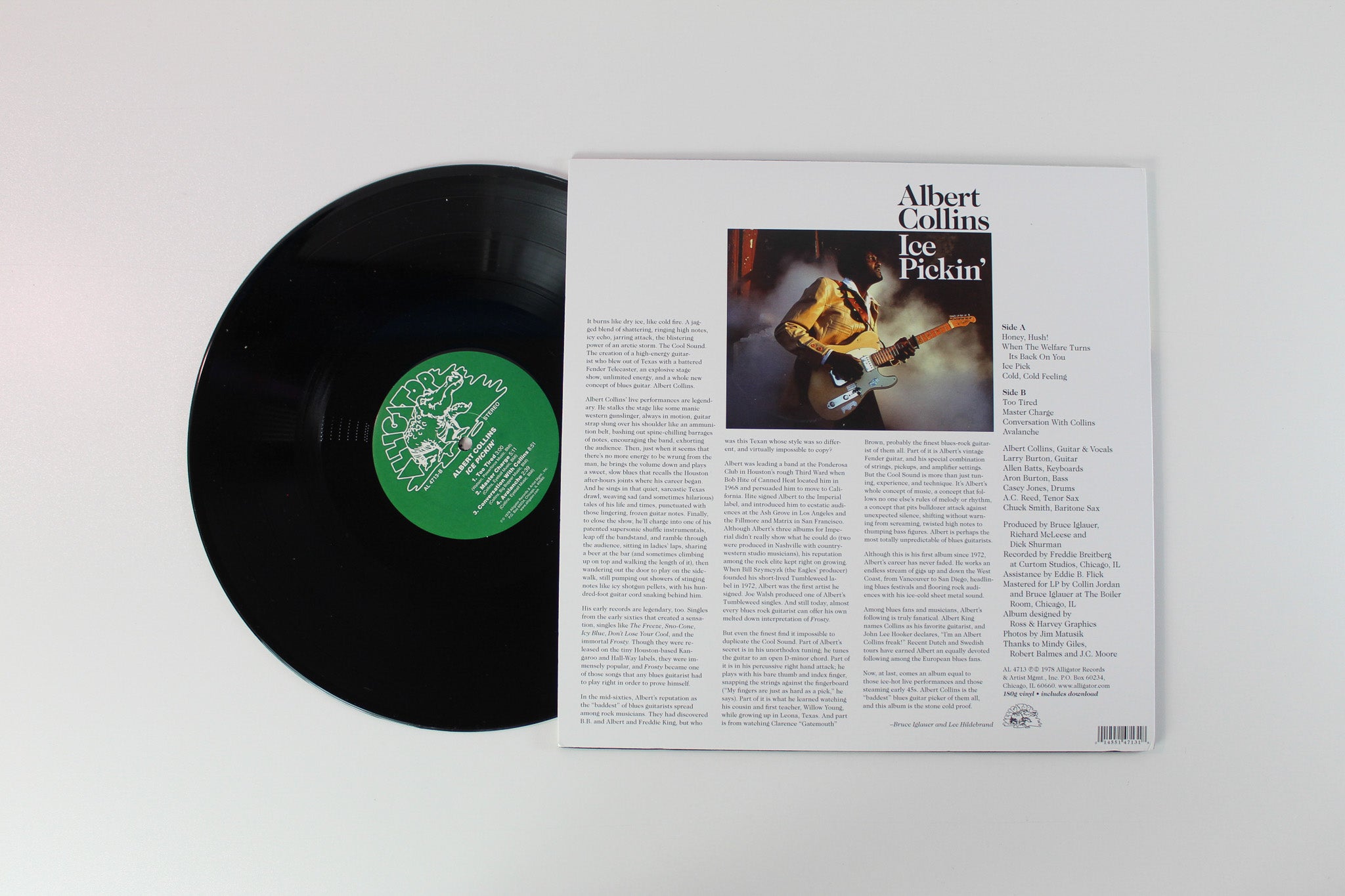 Albert Collins - Ice Pickin' on Alligator Records
