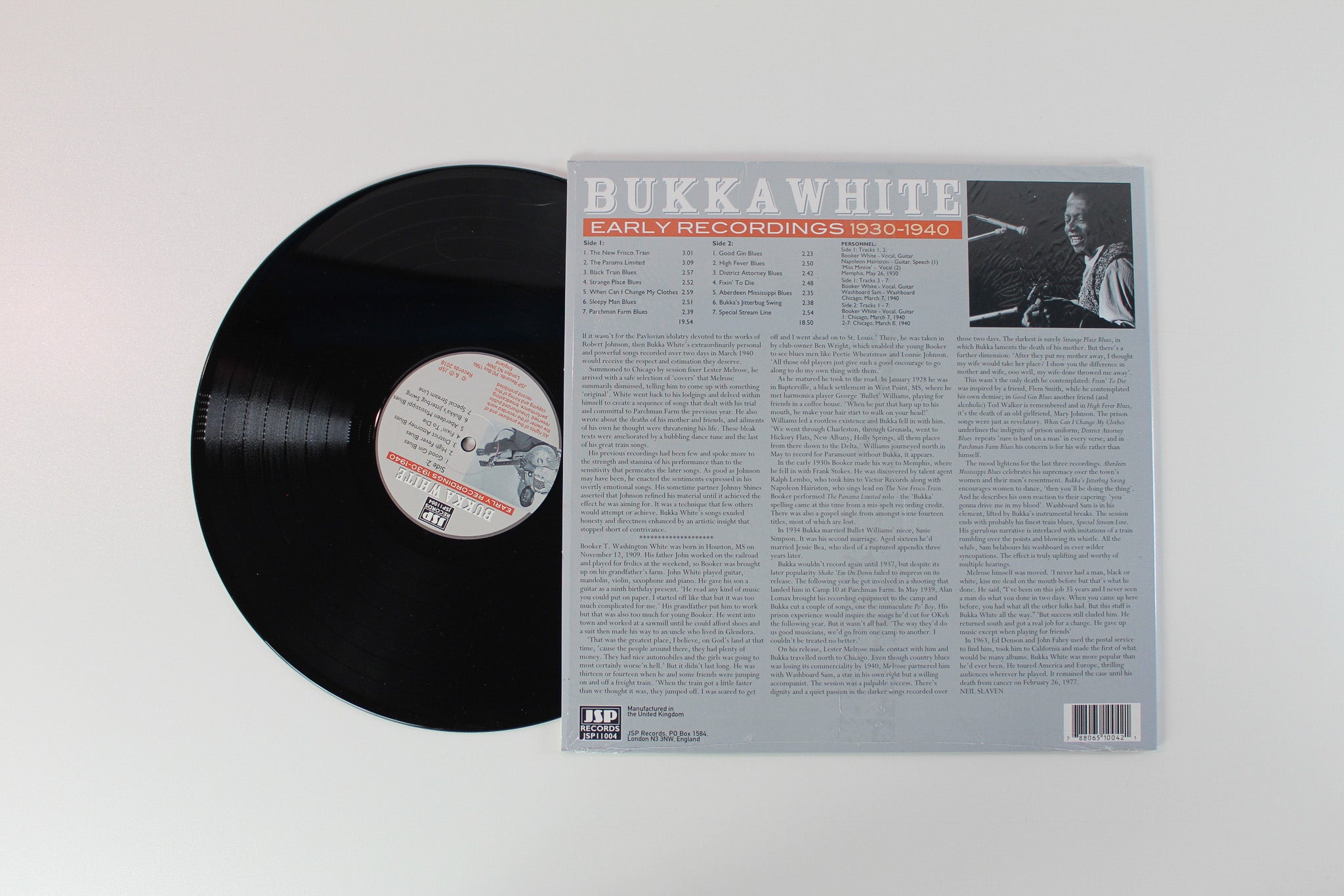 Bukka White - Early Recordings 1930-1940 on JSP Records