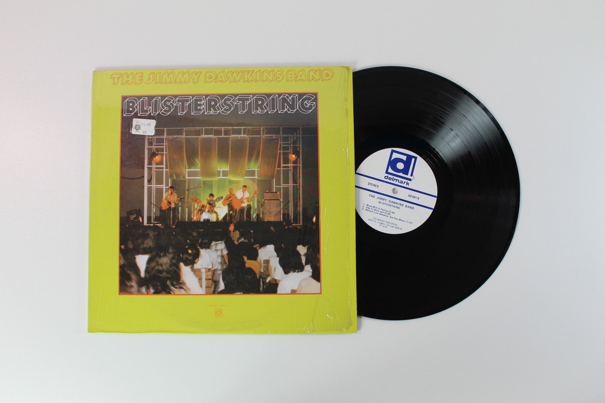 The Jimmy Dawkins Band - Blisterstring on Delmark Records