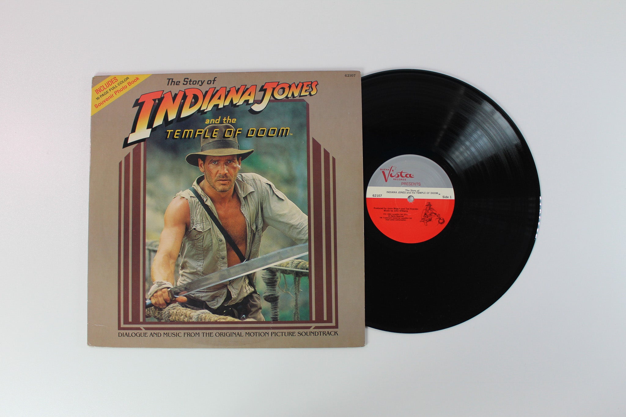 Chuck Riley - The Story Of Indiana Jones And The Temple Of Doom on Buena Vista Records