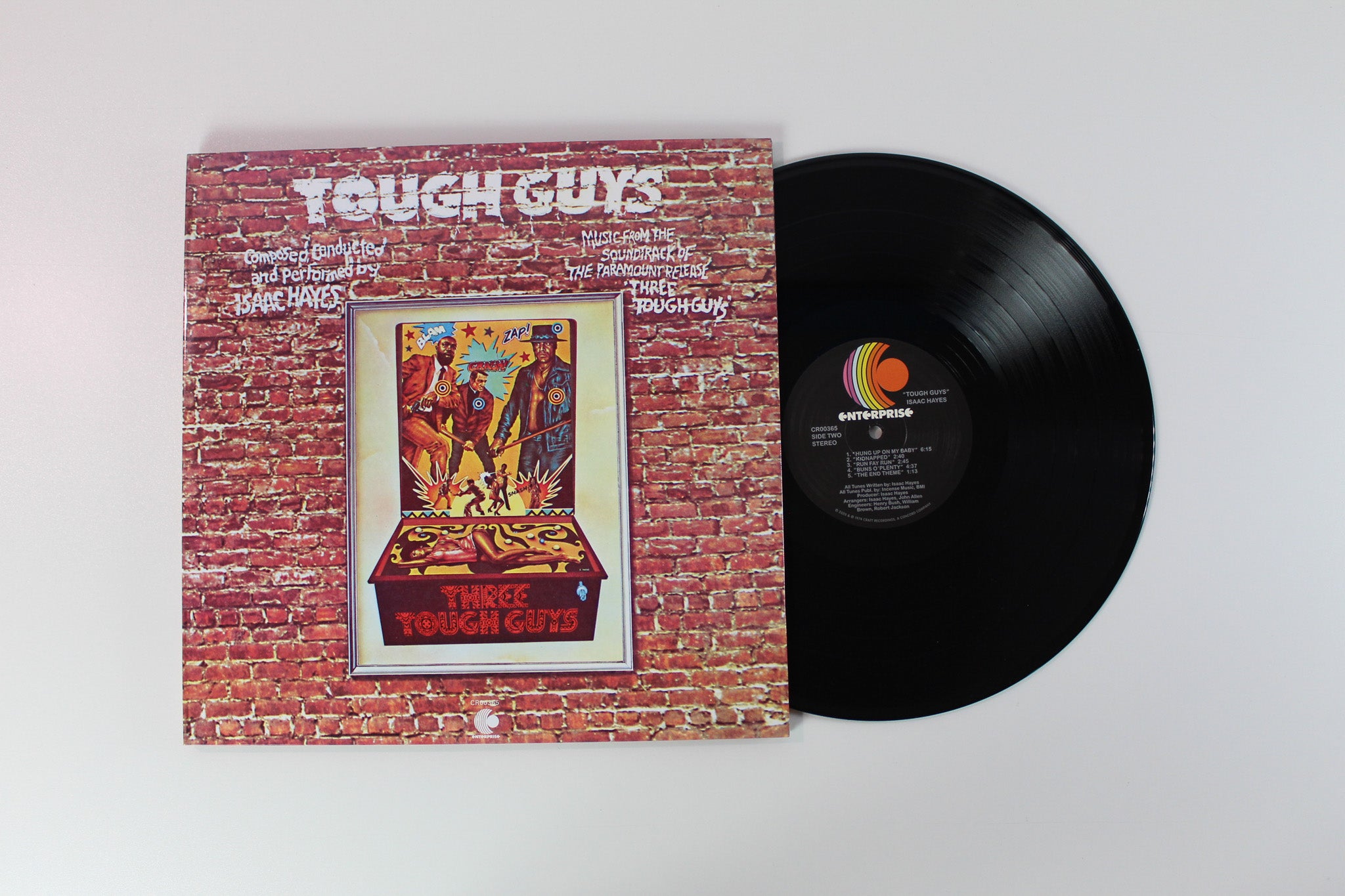 Isaac Hayes - Tough Guys on Enterprise / Vinyl Me, Please