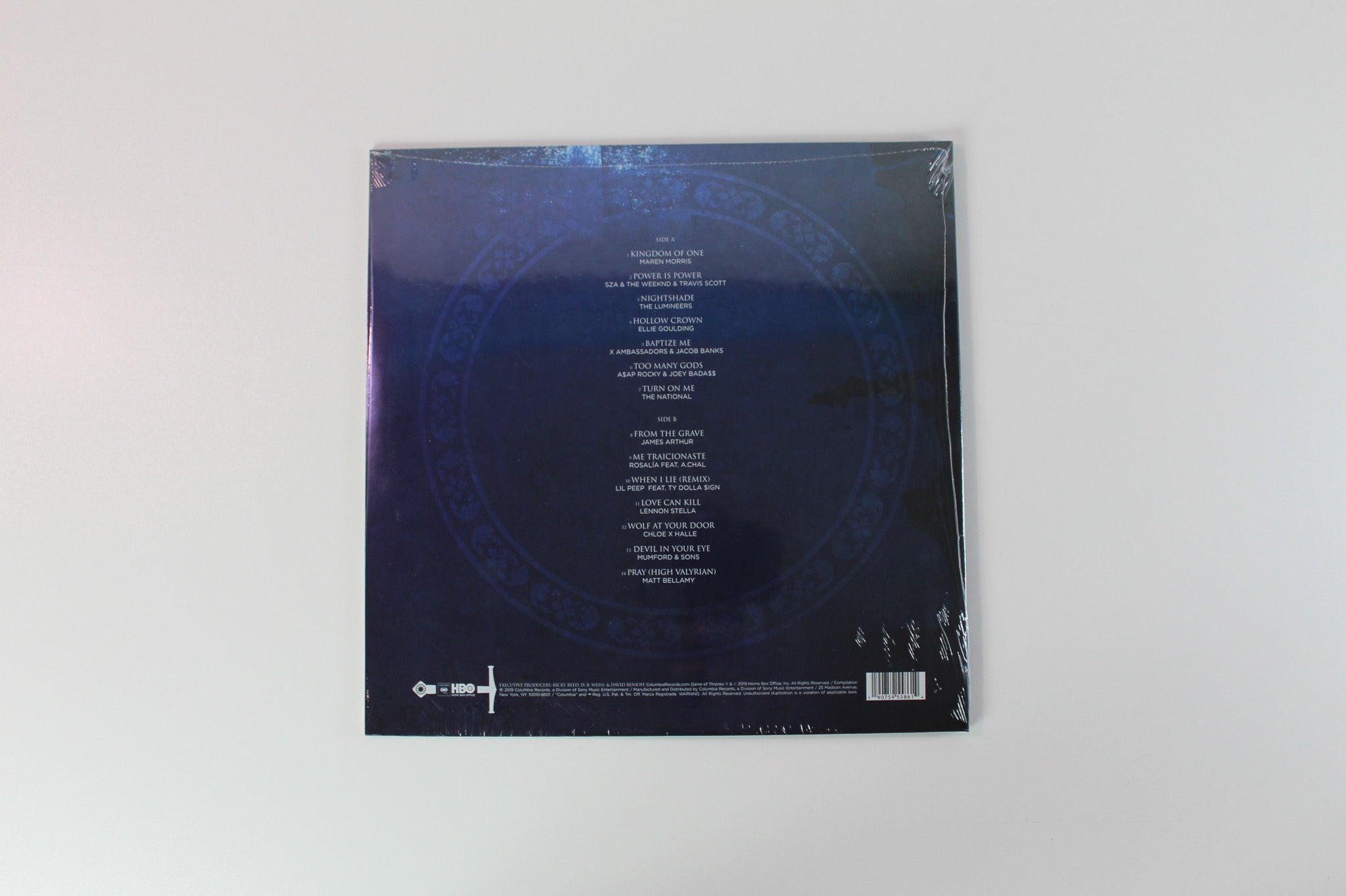 Various - For The Throne (Music Inspired By The HBO Series Game Of Thrones) on Columbia - Orange/Clear Split Sealed
