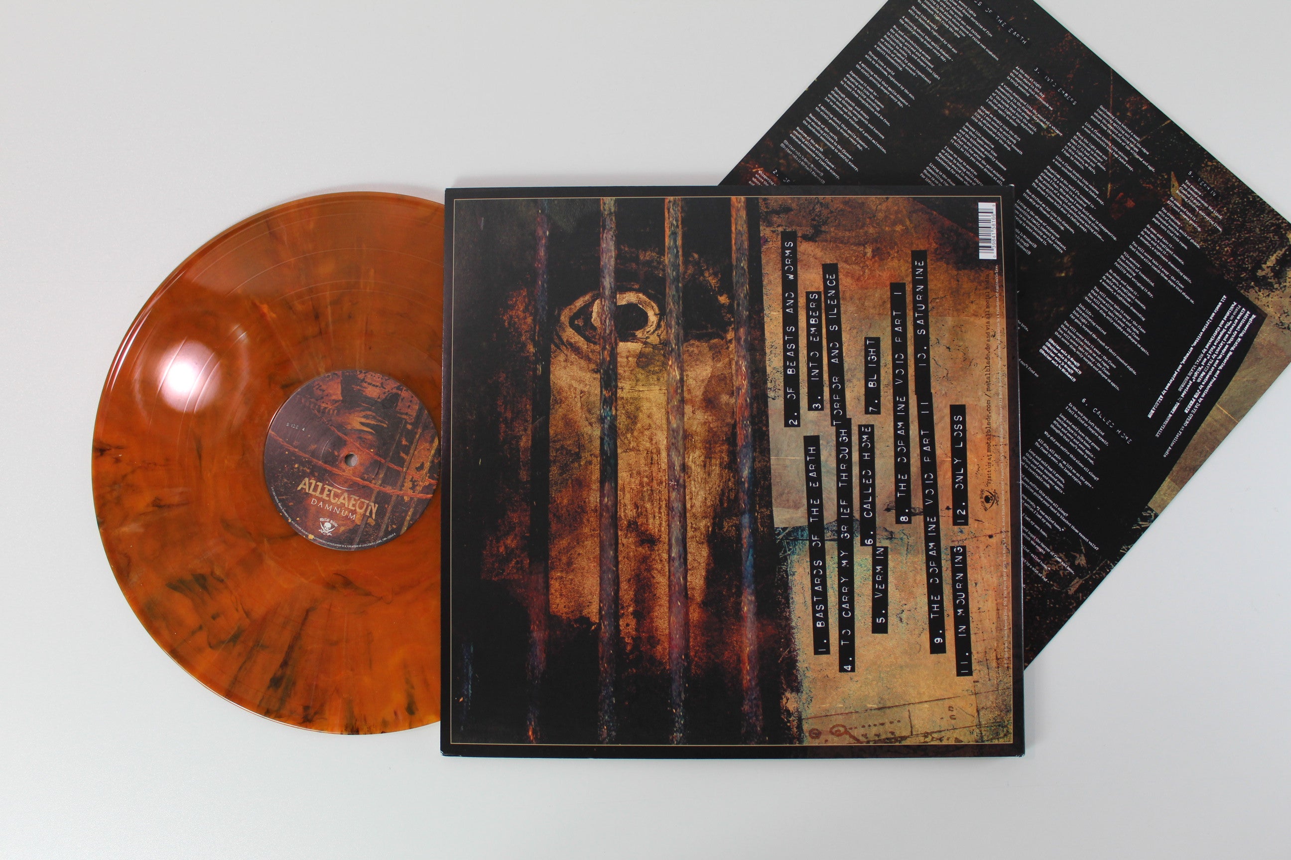 Allegaeon - Damnum on Metal Blade Ltd Fuego Variant