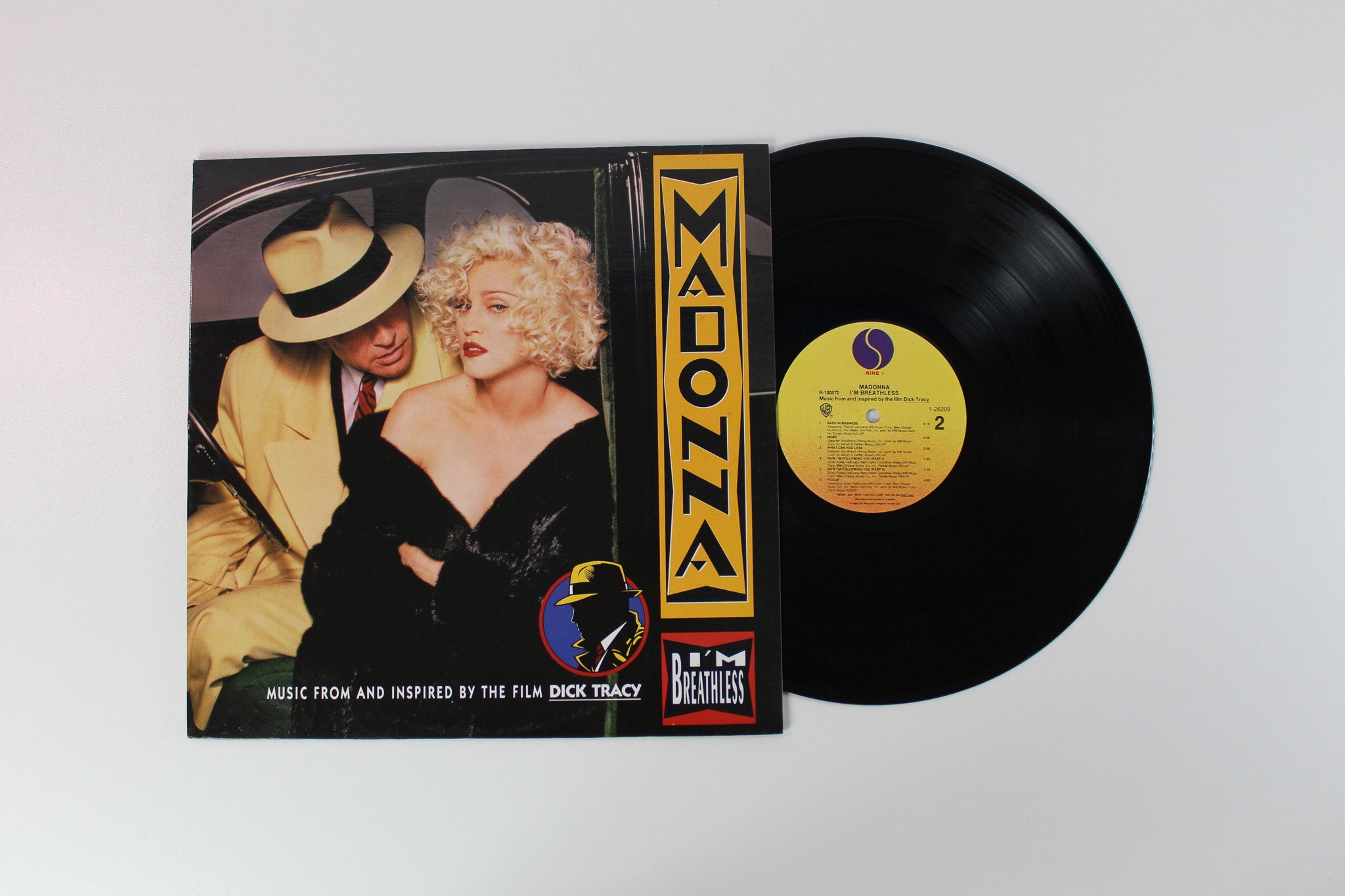 Madonna - I'm Breathless - Music From And Inspired By The Film Dick Tracy on Sire / Warner Bros. Records