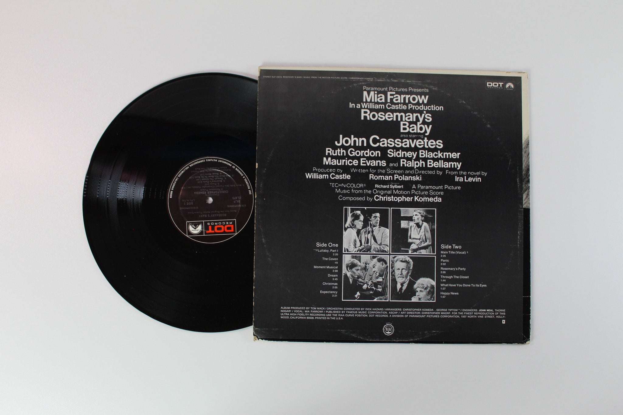 Krzysztof Komeda - Rosemary's Baby (Music From The Motion Picture Score) on Dot Records