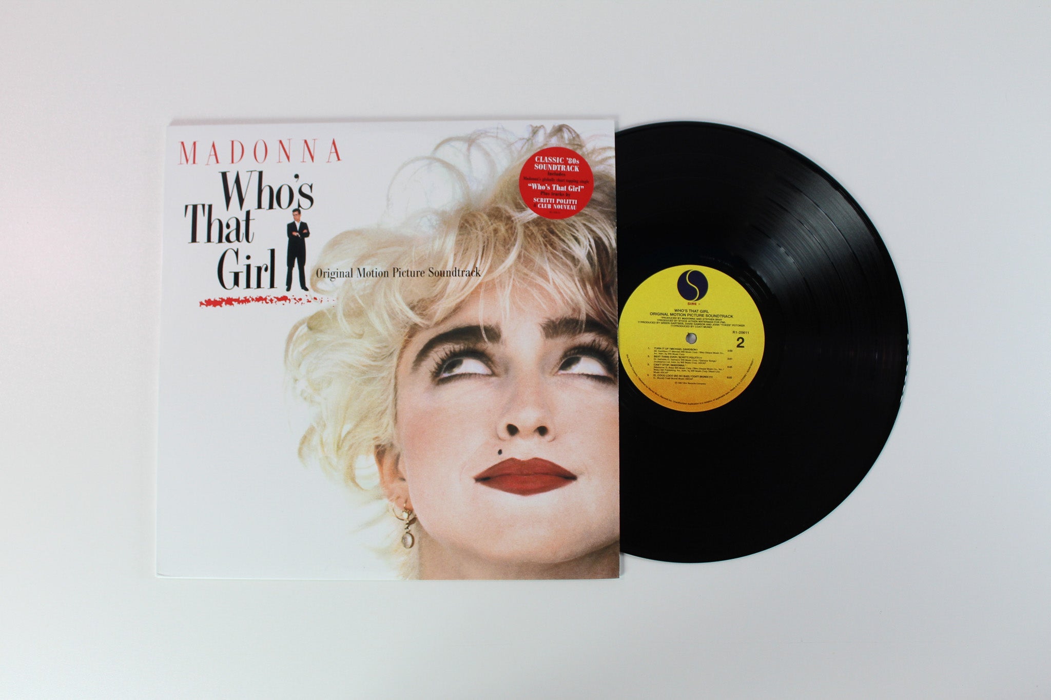 Madonna - Who's That Girl (Original Motion Picture Soundtrack) on Sire / Warner