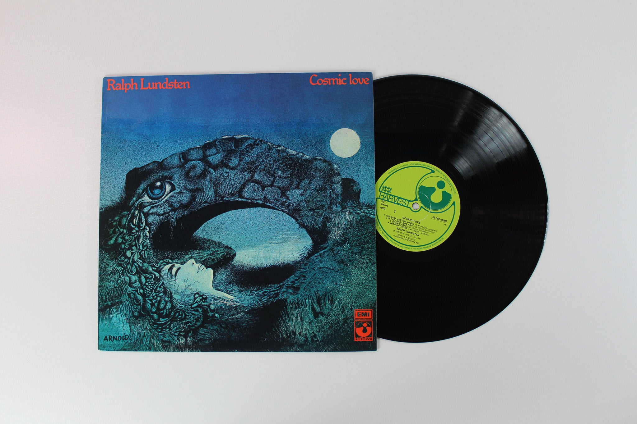 Ralph Lundsten - Cosmic Love on EMI - Swedish pressing