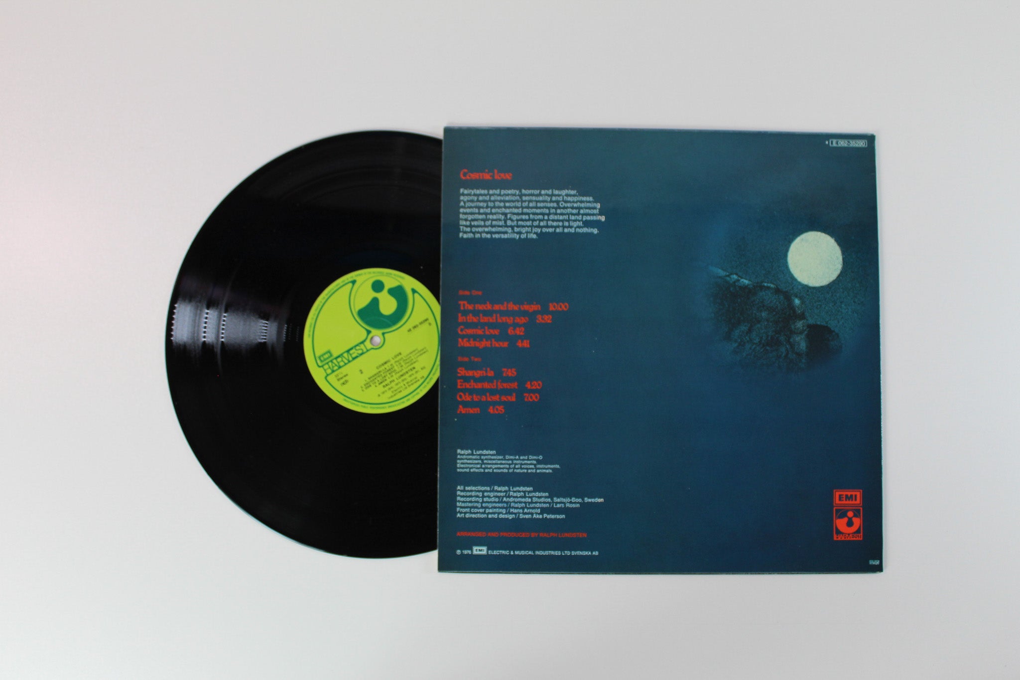 Ralph Lundsten - Cosmic Love on EMI - Swedish pressing
