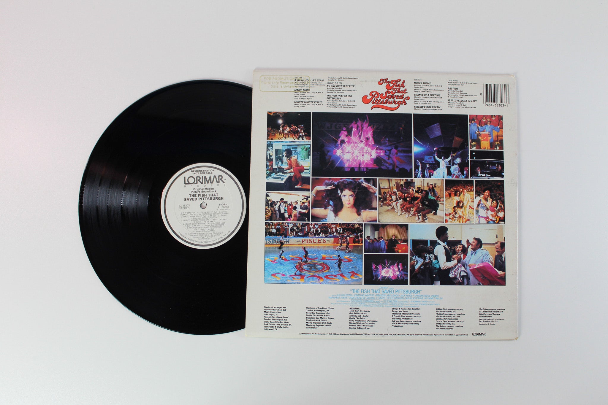 Various - The Fish That Saved Pittsburgh (Original Motion Picture Soundtrack) on Lorimar Records - Promo