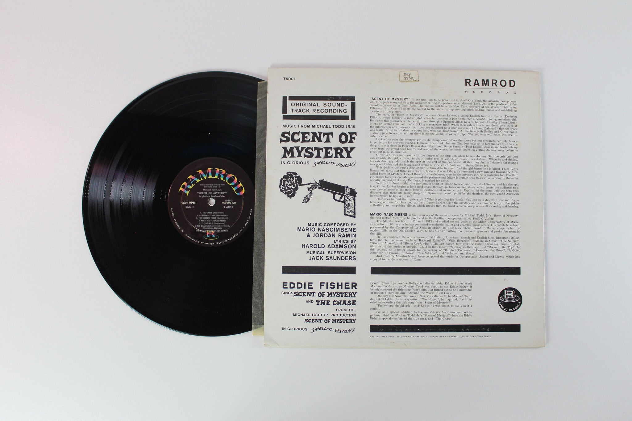 Mario Nascimbene - Scent Of Mystery (Original Sound-track Recording) on Ramrod Records
