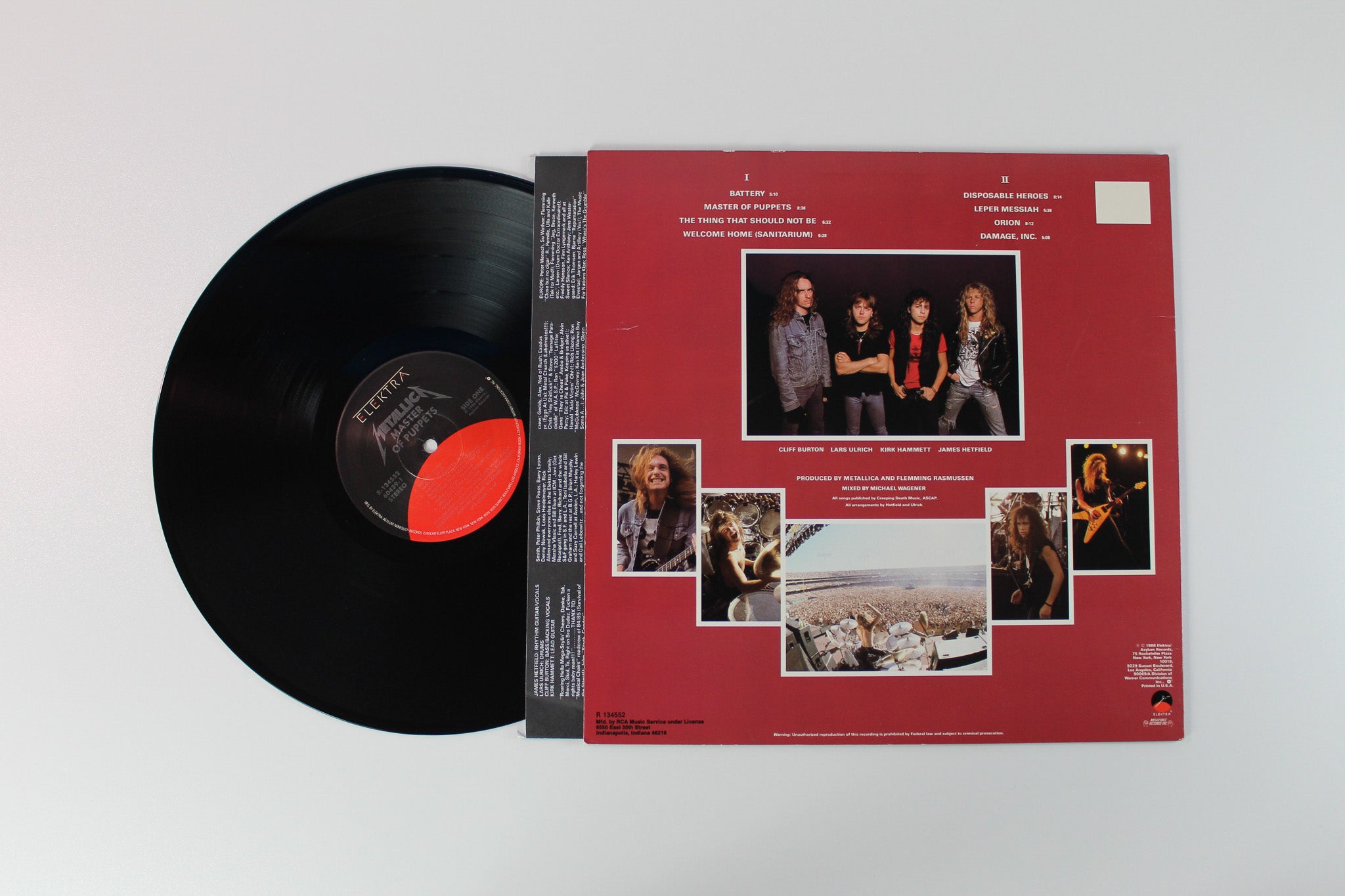 Metallica - Master Of Puppets Club Edition on Elektra