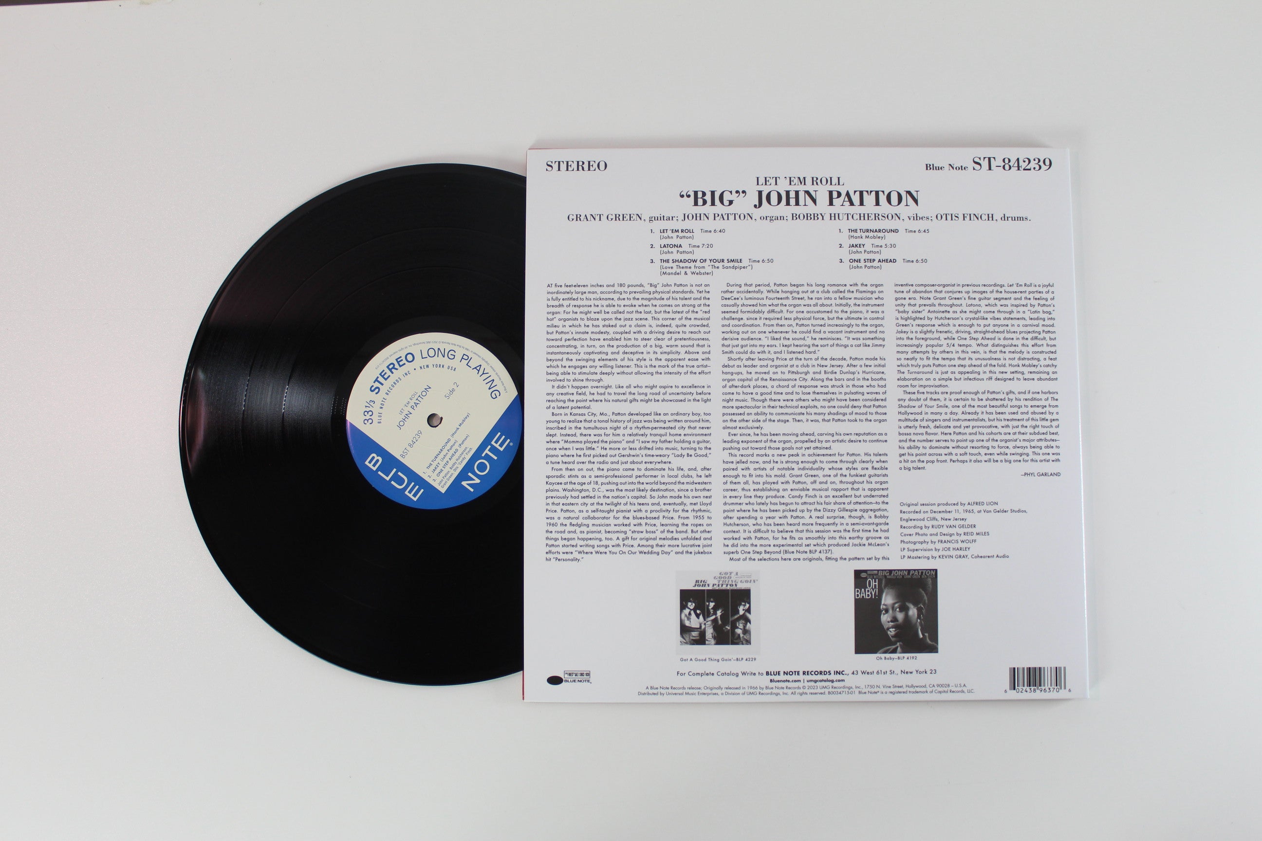 John Patton - Let 'Em Roll Blue Note Tone Poet Series Reissue