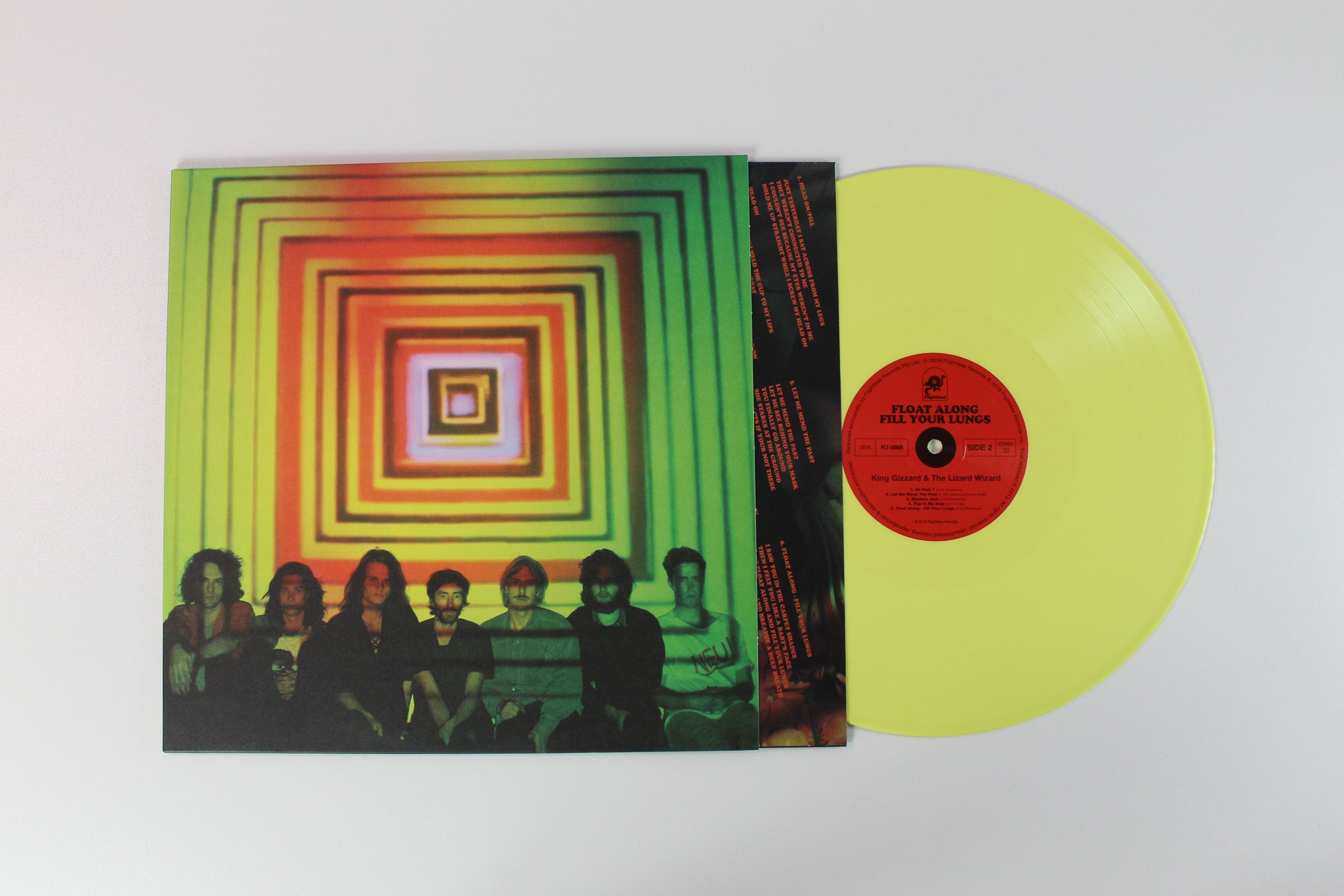 King Gizzard And The Lizard Wizard - Float Along - Fill Your Lungs Reissue on Flightless Yellow Vinyl