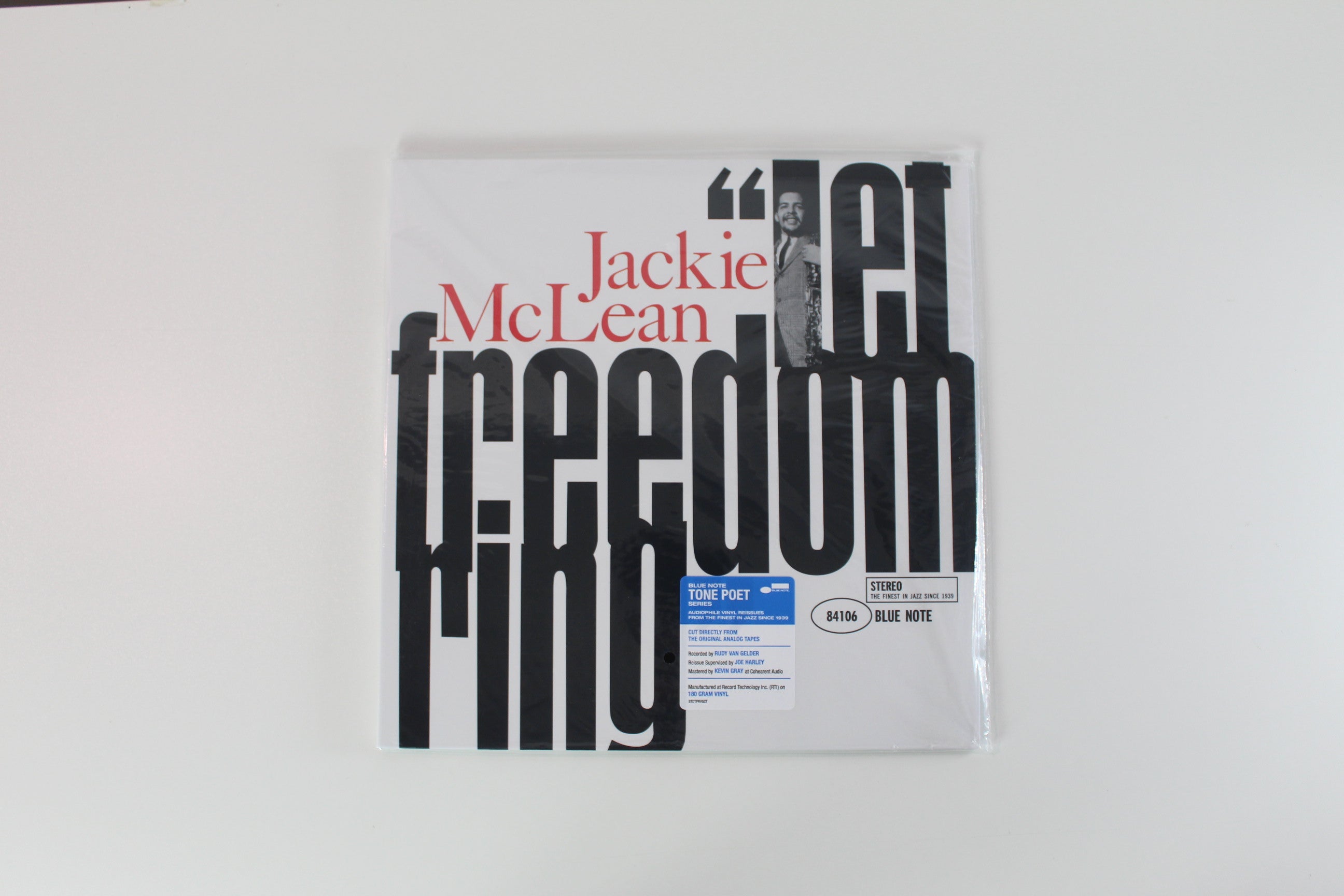 Jackie McLean - Let Freedom Ring Blue Note Tone Poet Series Reissue