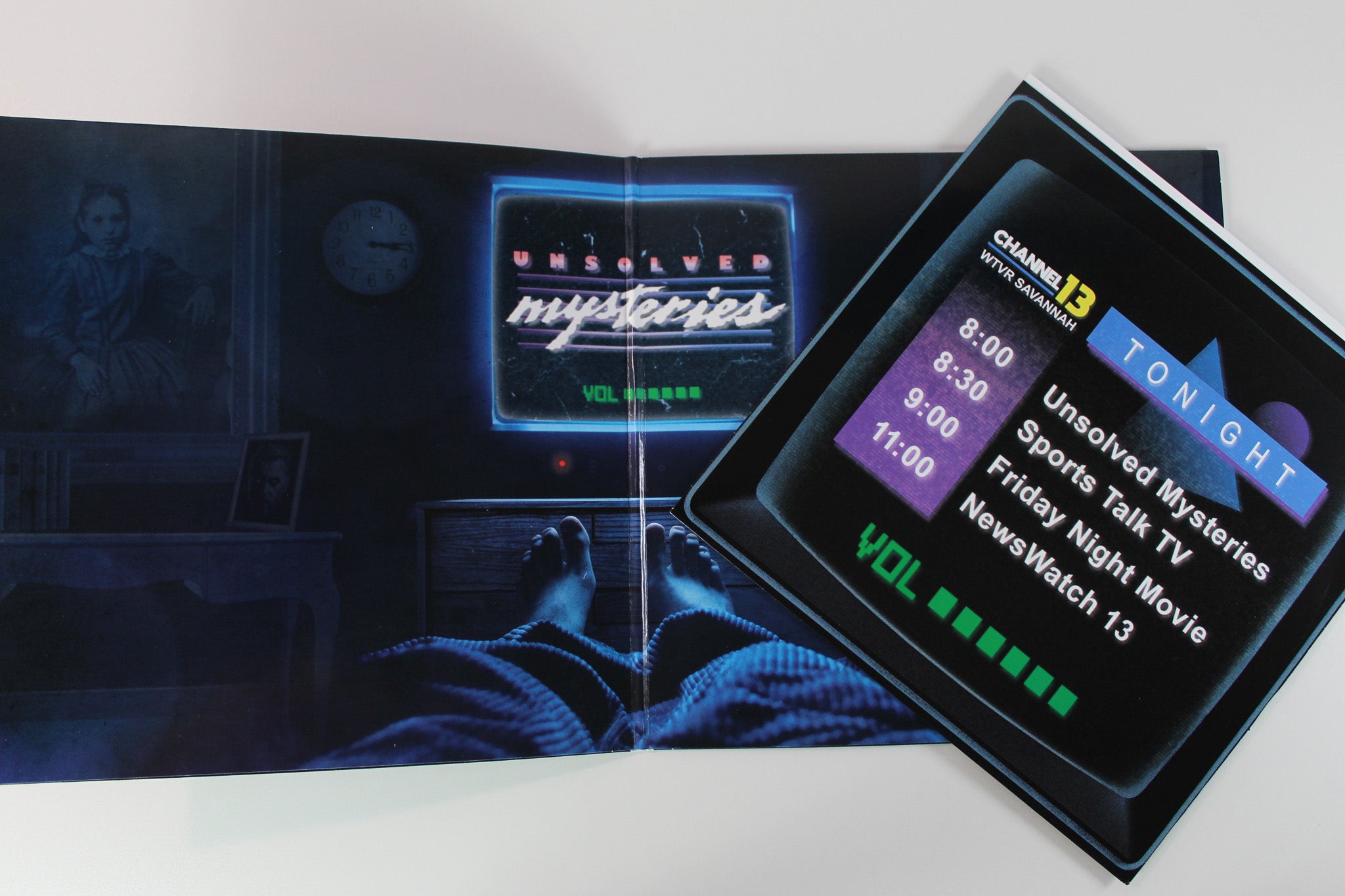 Gary Remal Malkin - Unsolved Mysteries: Ghosts • Hauntings • The Unexplained (Original Broadcast Soundtrack) on Terror Vision Purple Translucent w/ Purple Smoke & Teal Splatter