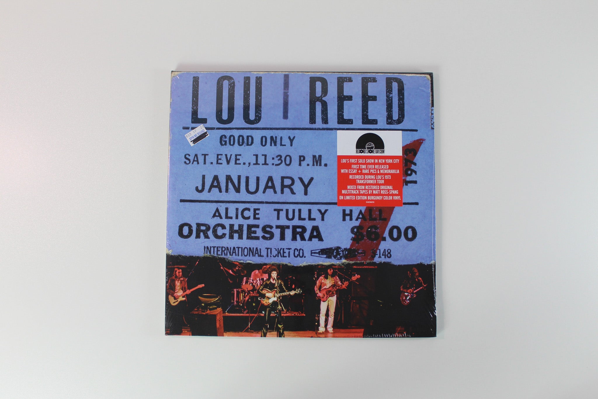 Lou Reed - Live At Alice Tully Hall (January 27, 1973 - 2nd Show) RSD Ltd. Edition on RCA Victor SEALED