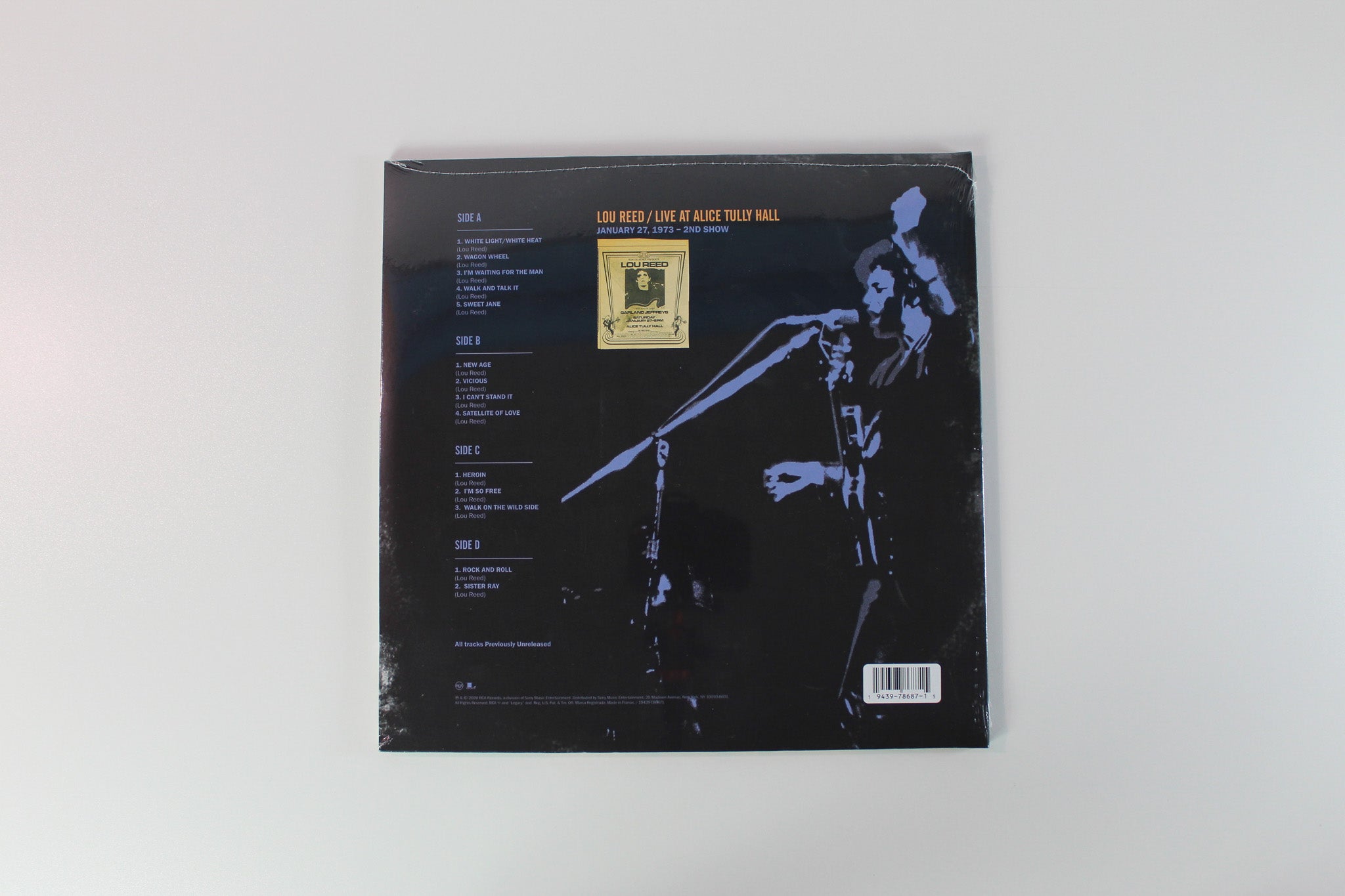 Lou Reed - Live At Alice Tully Hall (January 27, 1973 - 2nd Show) RSD Ltd. Edition on RCA Victor SEALED