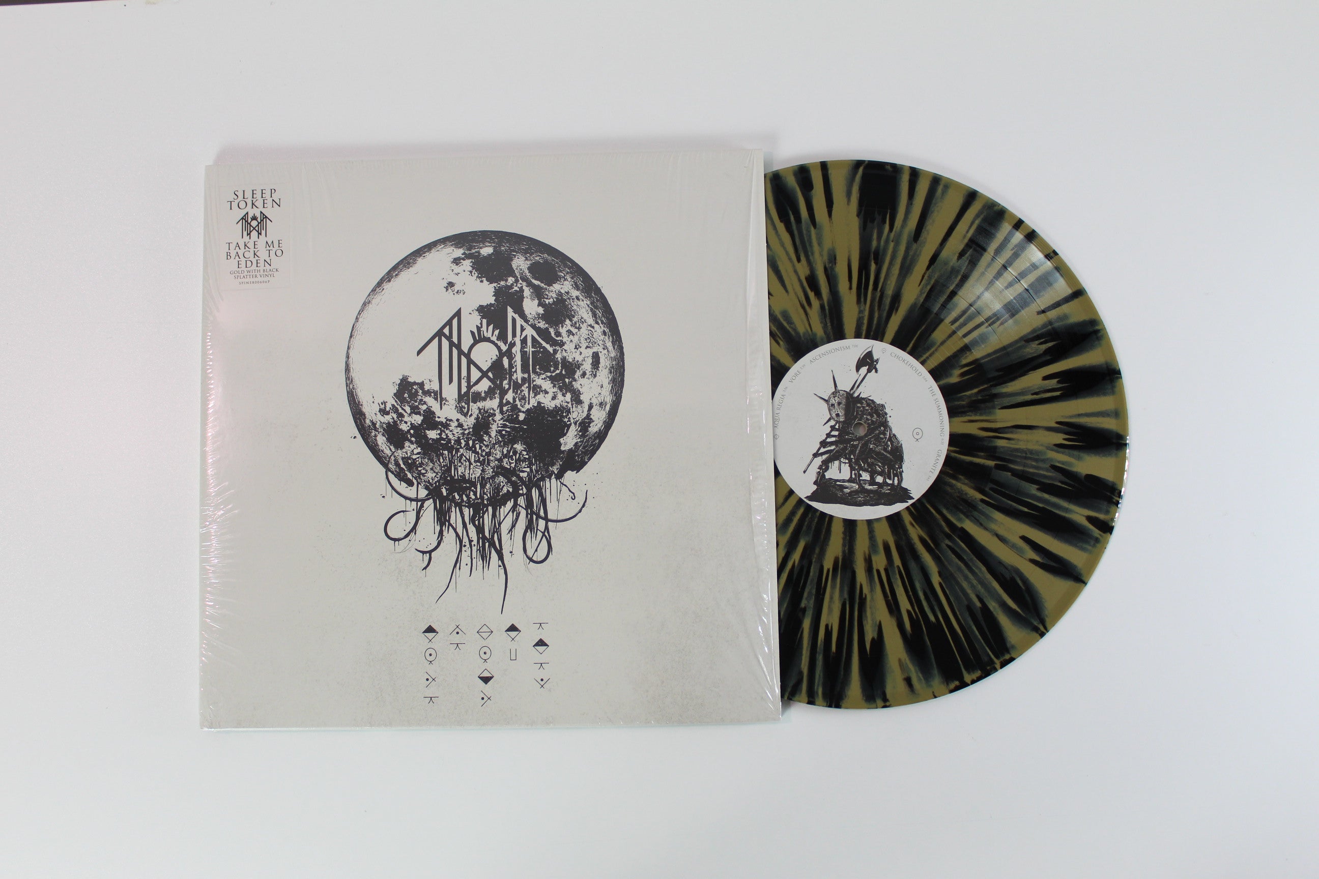 Sleep Token - Take Me Back To Eden on Spinefarm Ltd Gold with Black Splatter Reissue