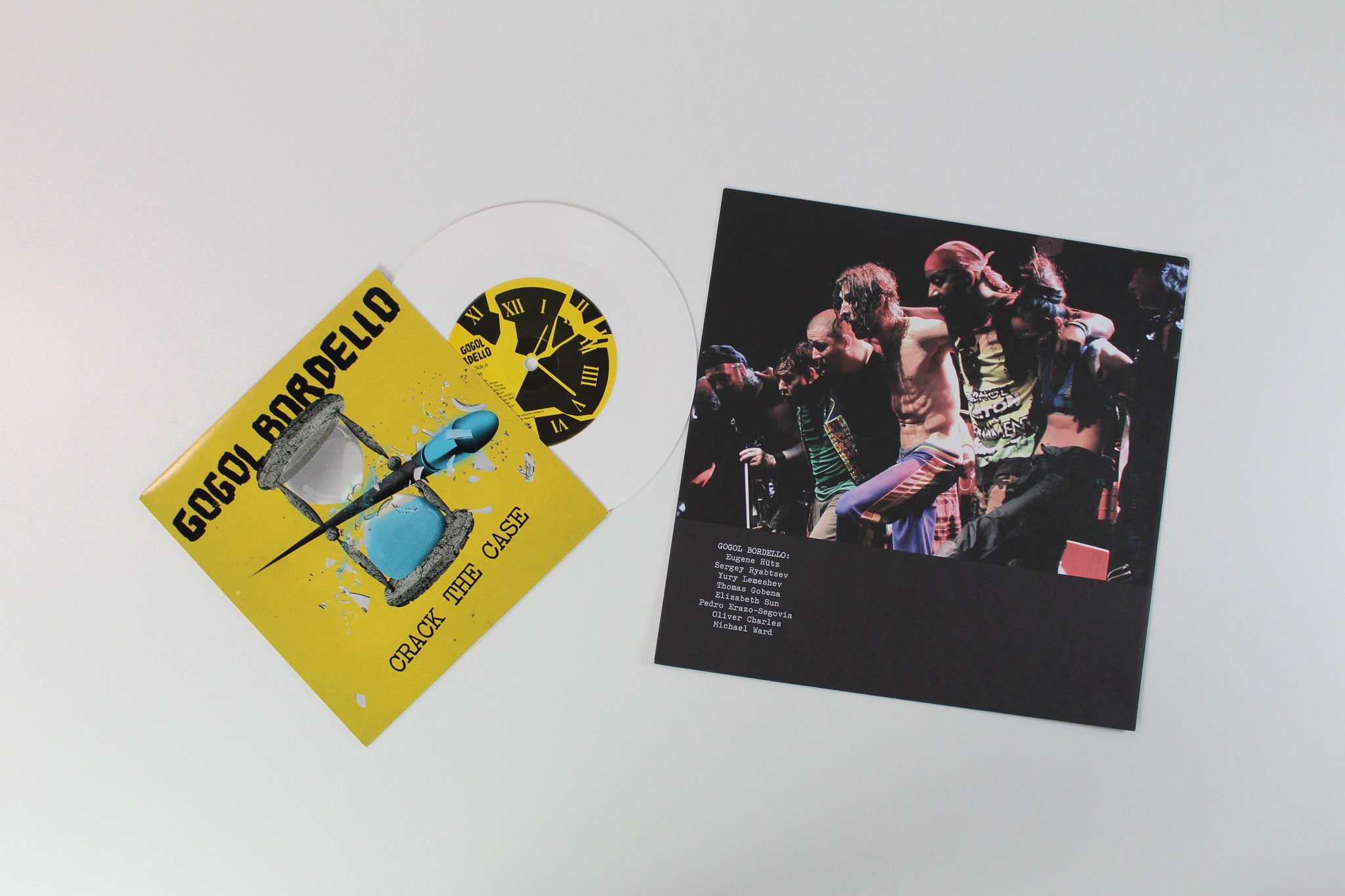 Gogol Bordello - Pura Vida Conspiracy on ATO Records White Vinyl w/ Bonus 7-inch