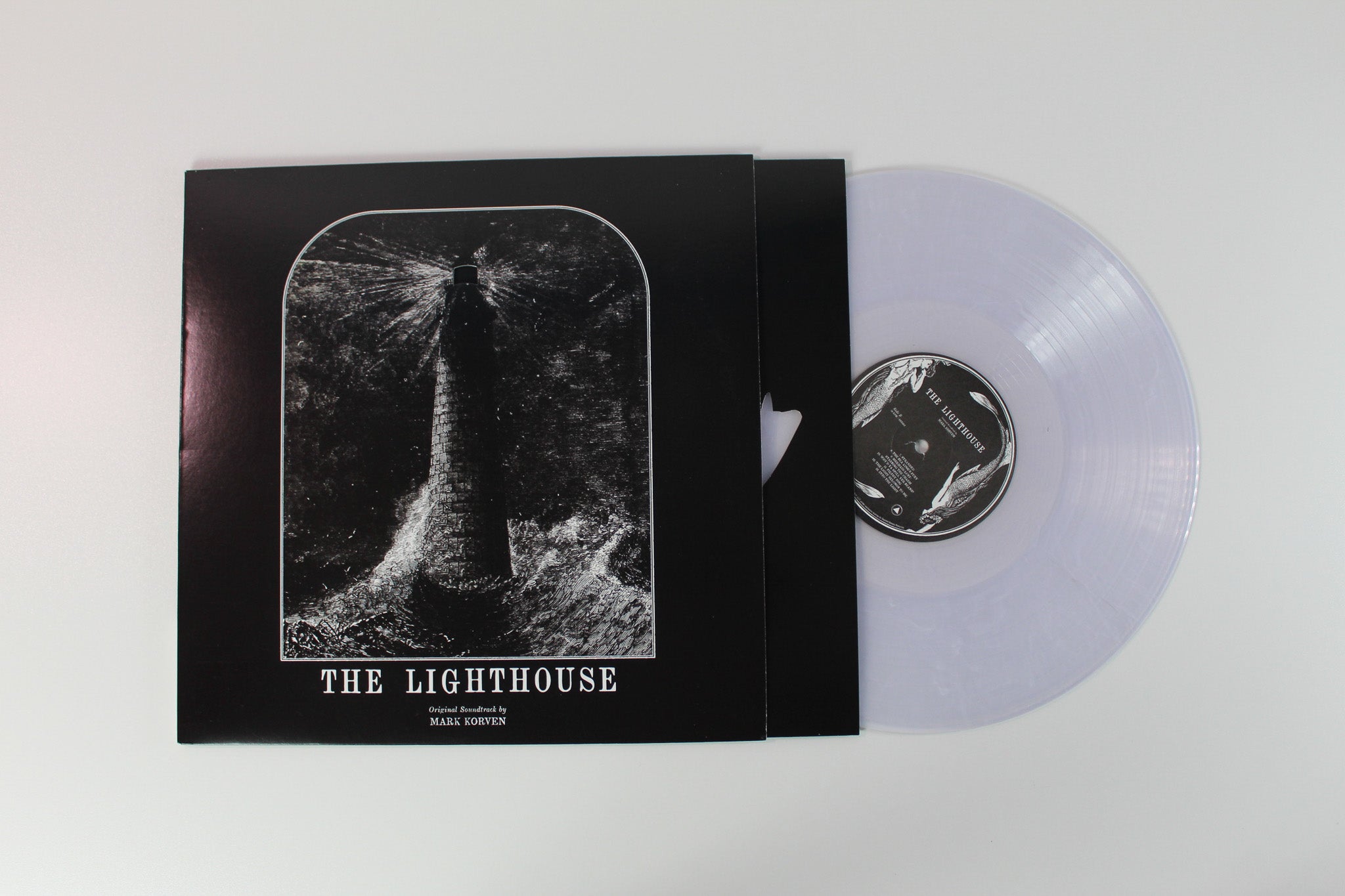 Mark Korven - The Lighthouse (Original Soundtrack) Ltd. on Sacred Bones Records Clear w/ White Fog Vinyl