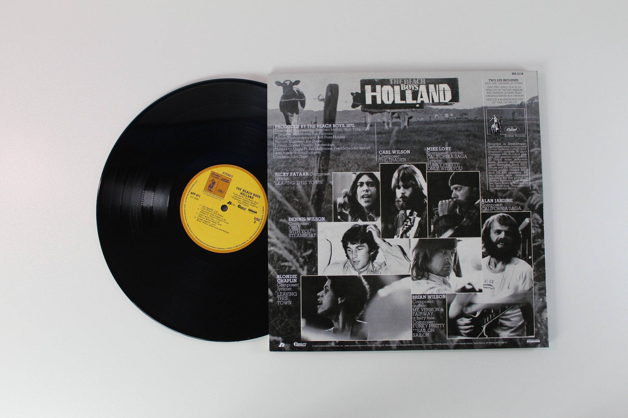 The Beach Boys - Holland Reissue on Analogue Productions