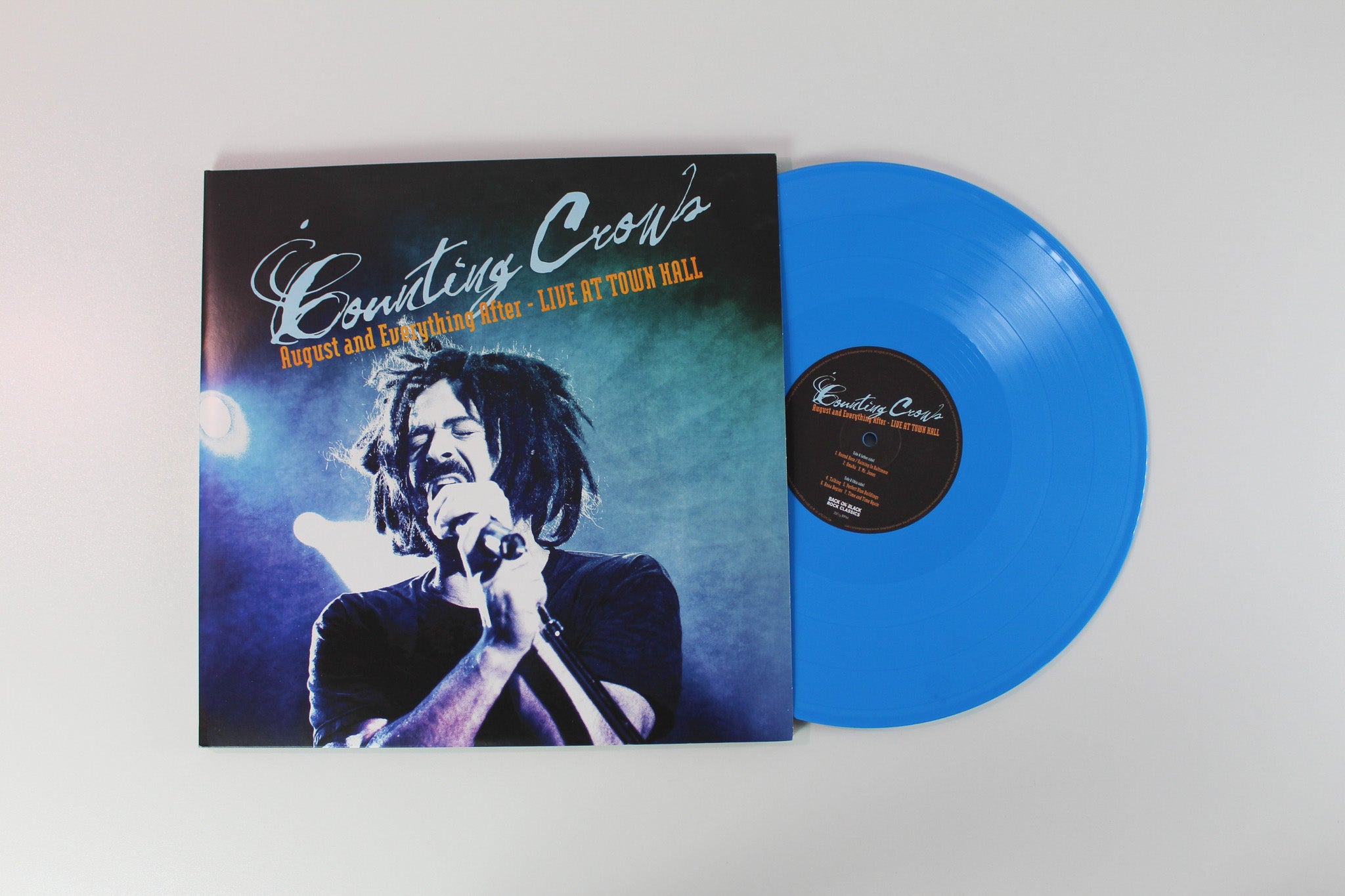 Counting Crows - August And Everything After - Live At Town Hall Ltd. Reissue on Back On Black Blue Vinyl