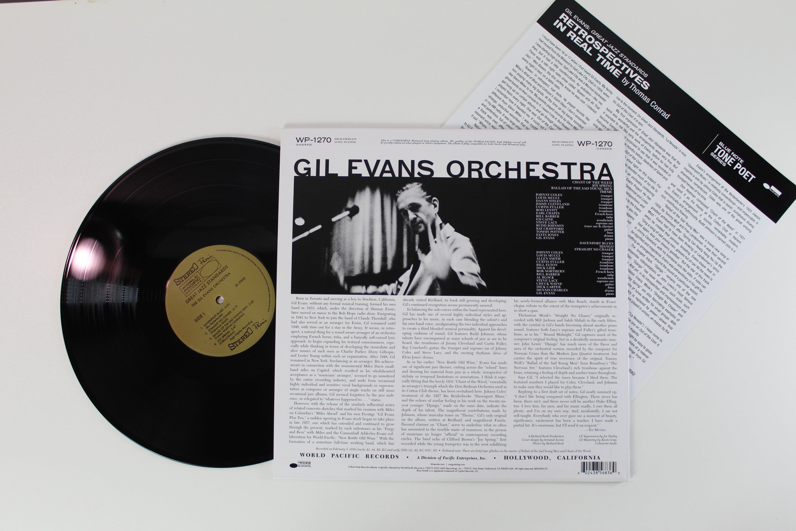 Gil Evans And His Orchestra, Johnny Coles - Great Jazz Standards Blue Note Tone Poet Series Reissue