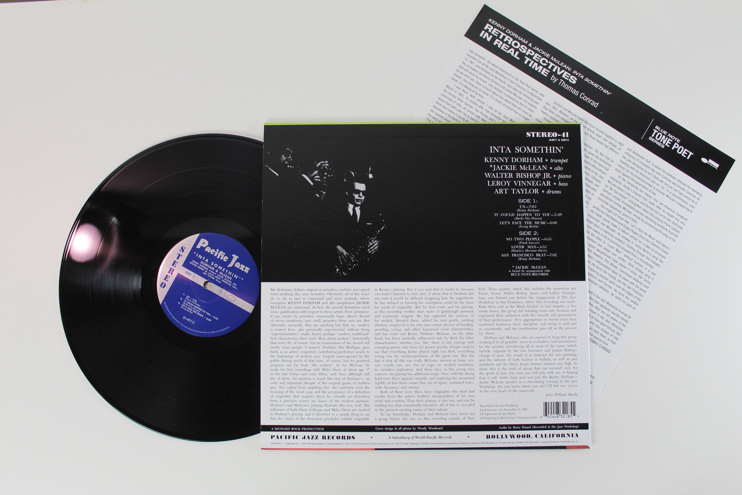 Kenny Dorham, Jackie McLean - Inta Somethin' Blue Note Tone Poet Series Reissue