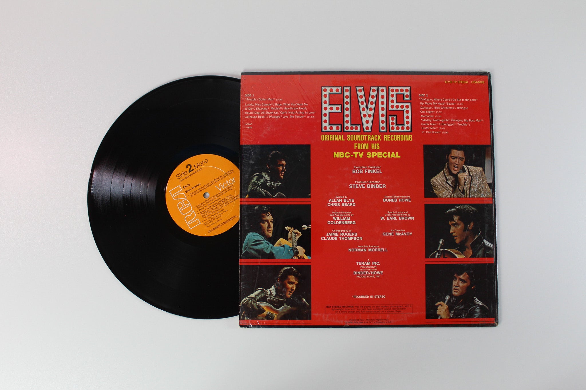 Elvis Presley - Elvis (TV Special) Mono on RCA Victor DG Orange Labels