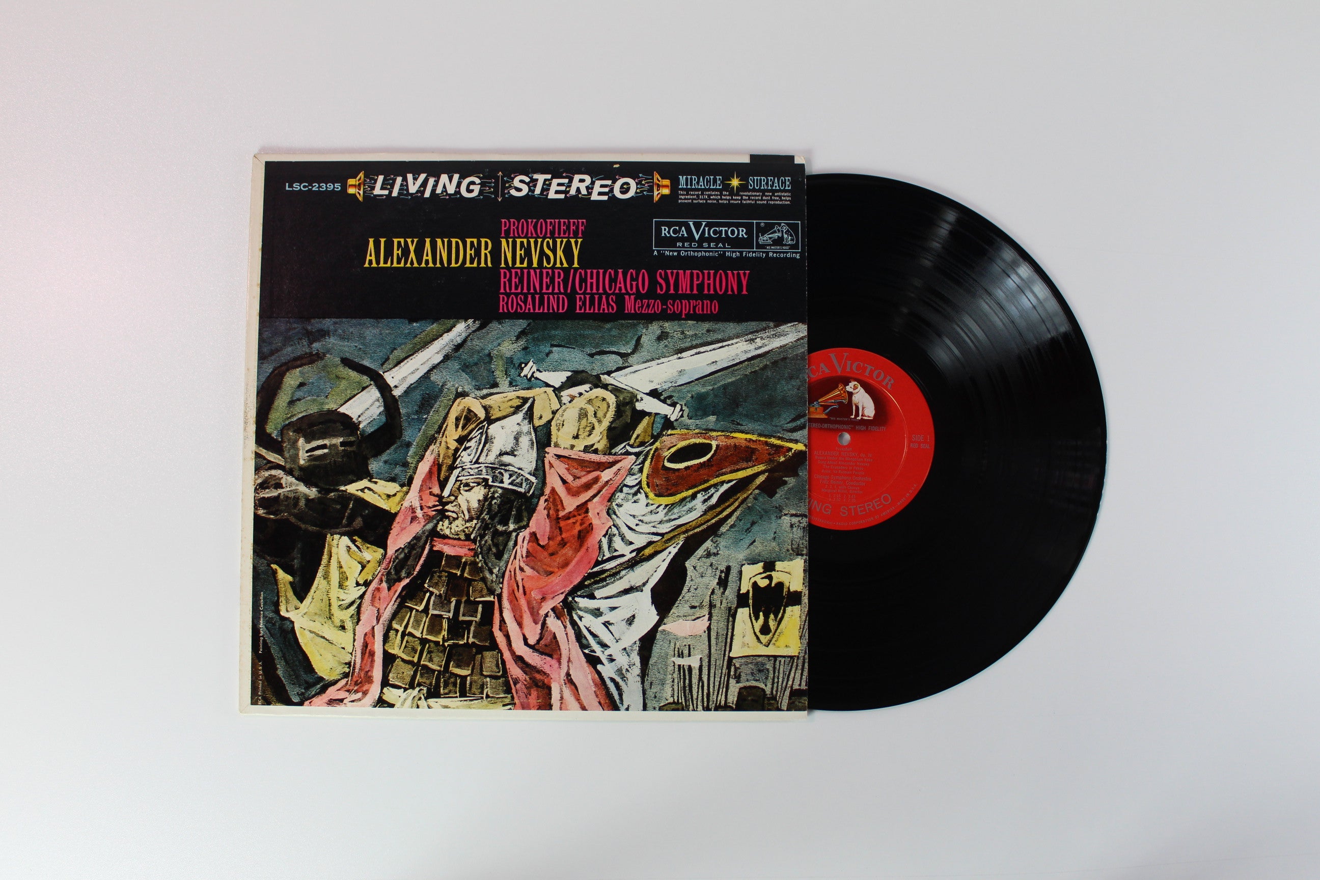 Sergei Prokofiev / Reiner, Chicago Symphony, Rosalind Elias - Alexander Nevsky on RCA Victor Red Seal Living Stereo Shaded Dog